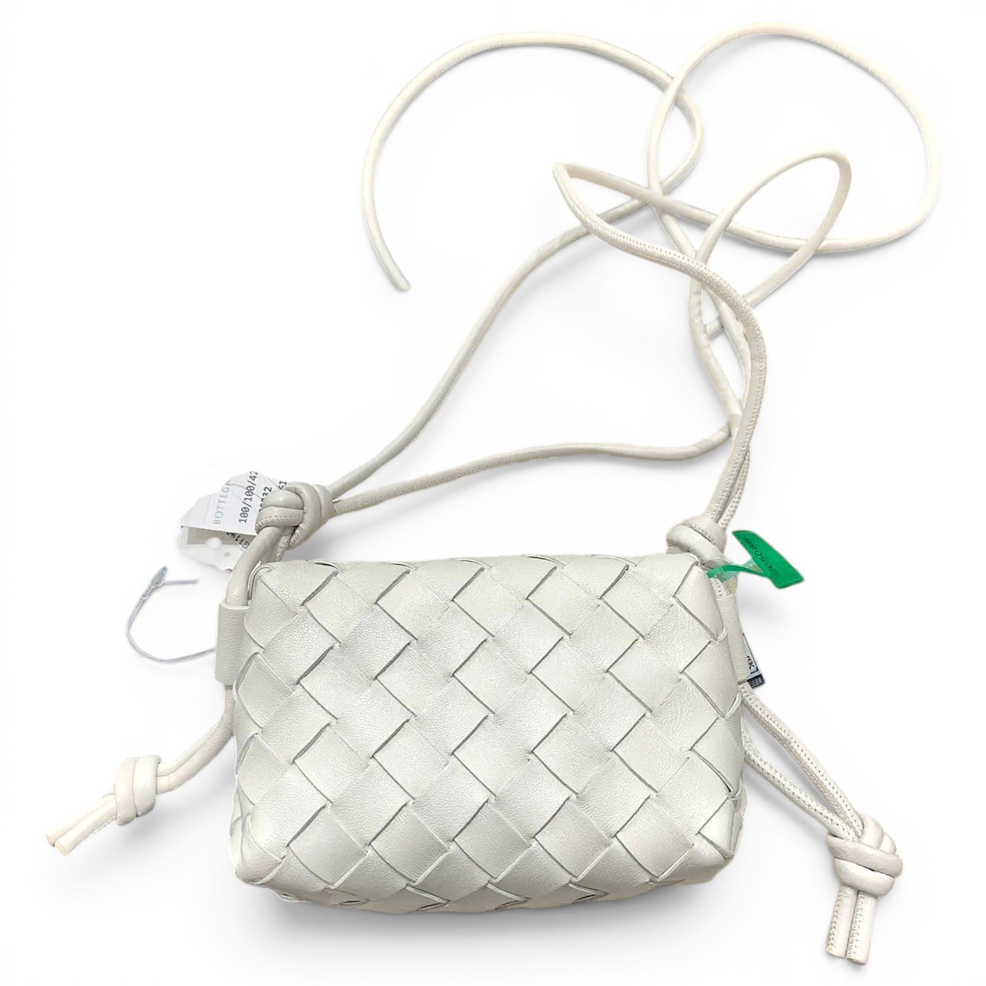 Loop leather crossbody bag
