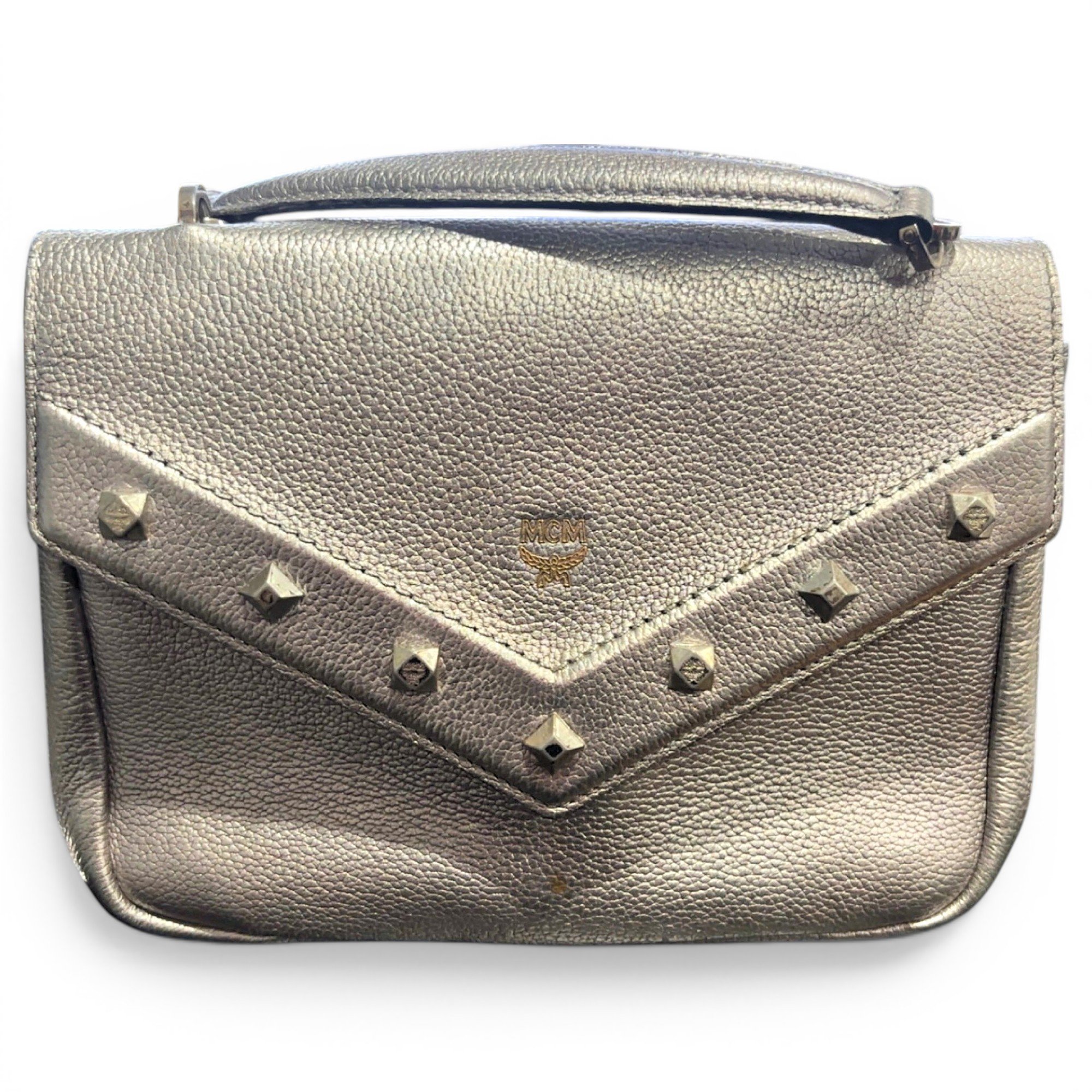 MCM Patricia leather crossbody bag