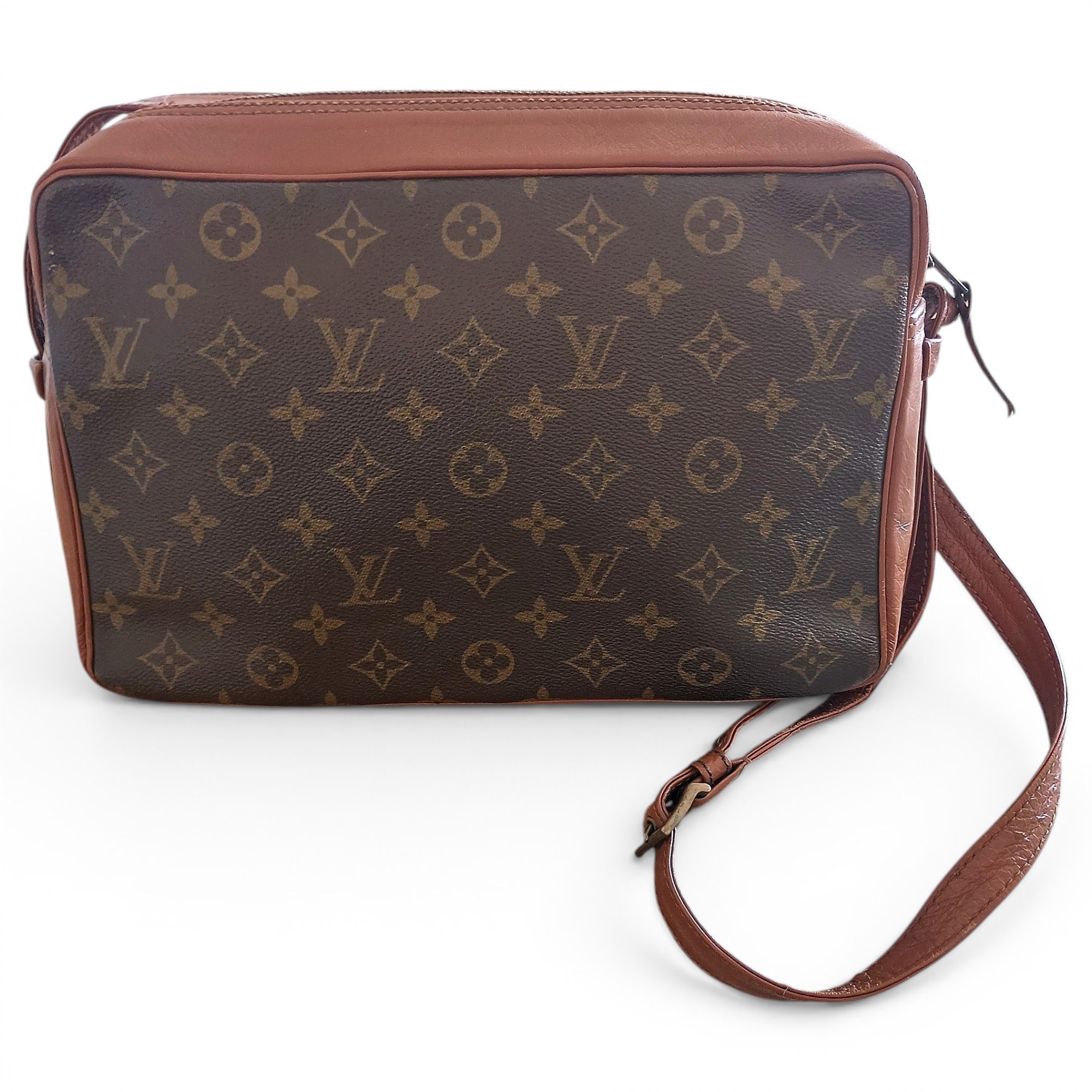 Leather crossbody bag