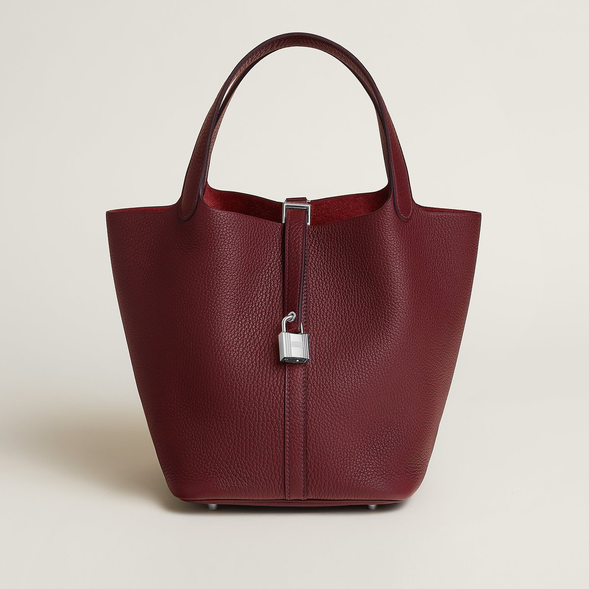 Picotin Lock 22 bag in Rouge H