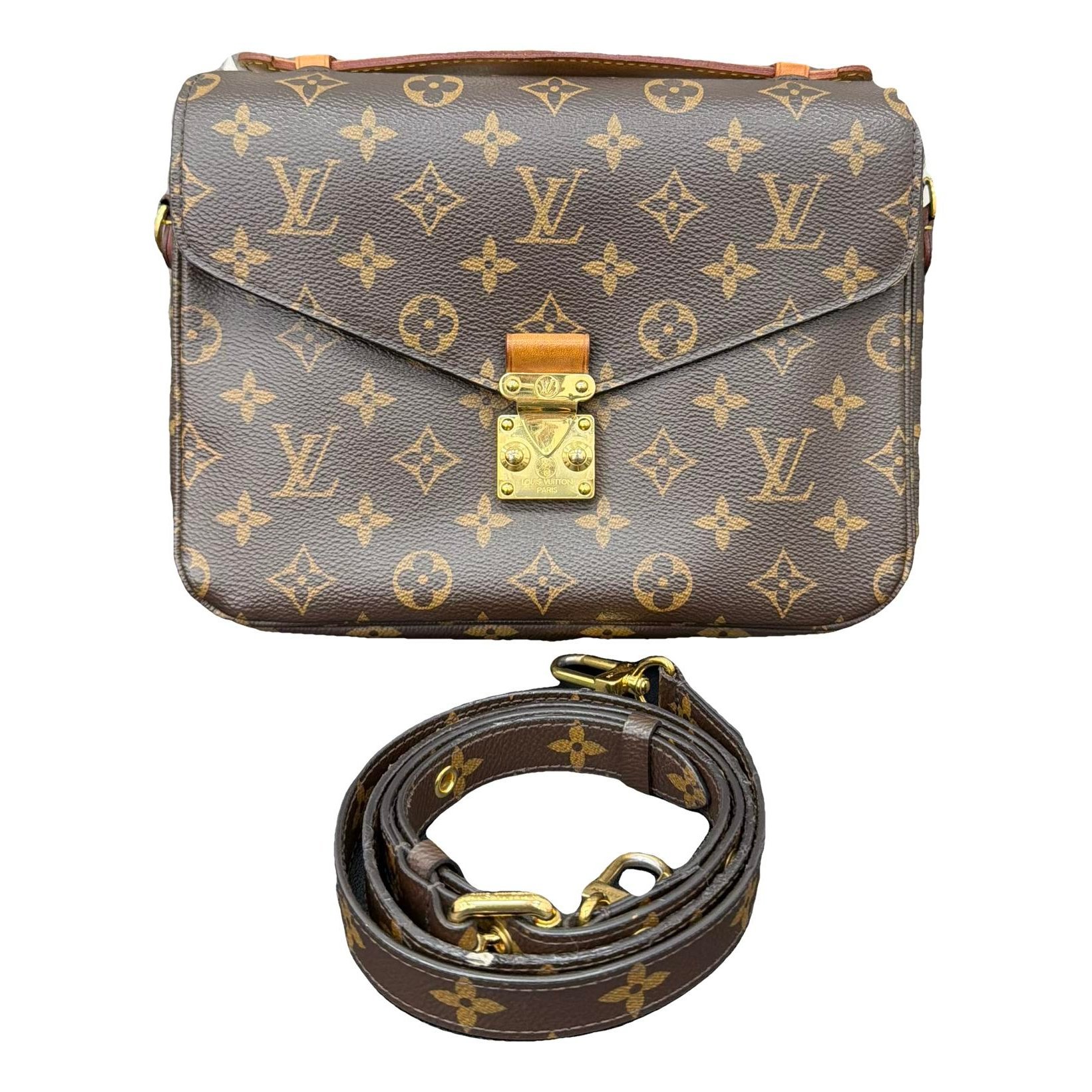 Metis leather handbag