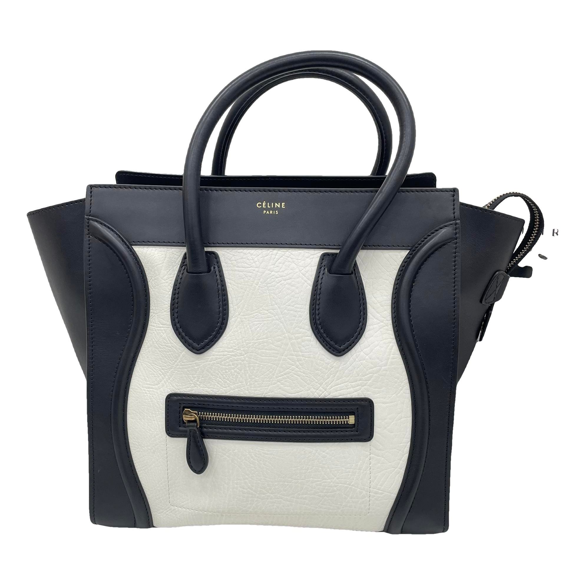 Luggage leather handbag