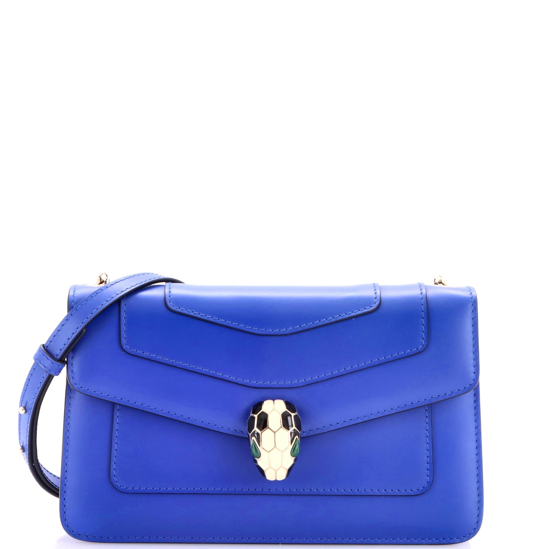 Serpenti Forever Shoulder Bag Leather Small