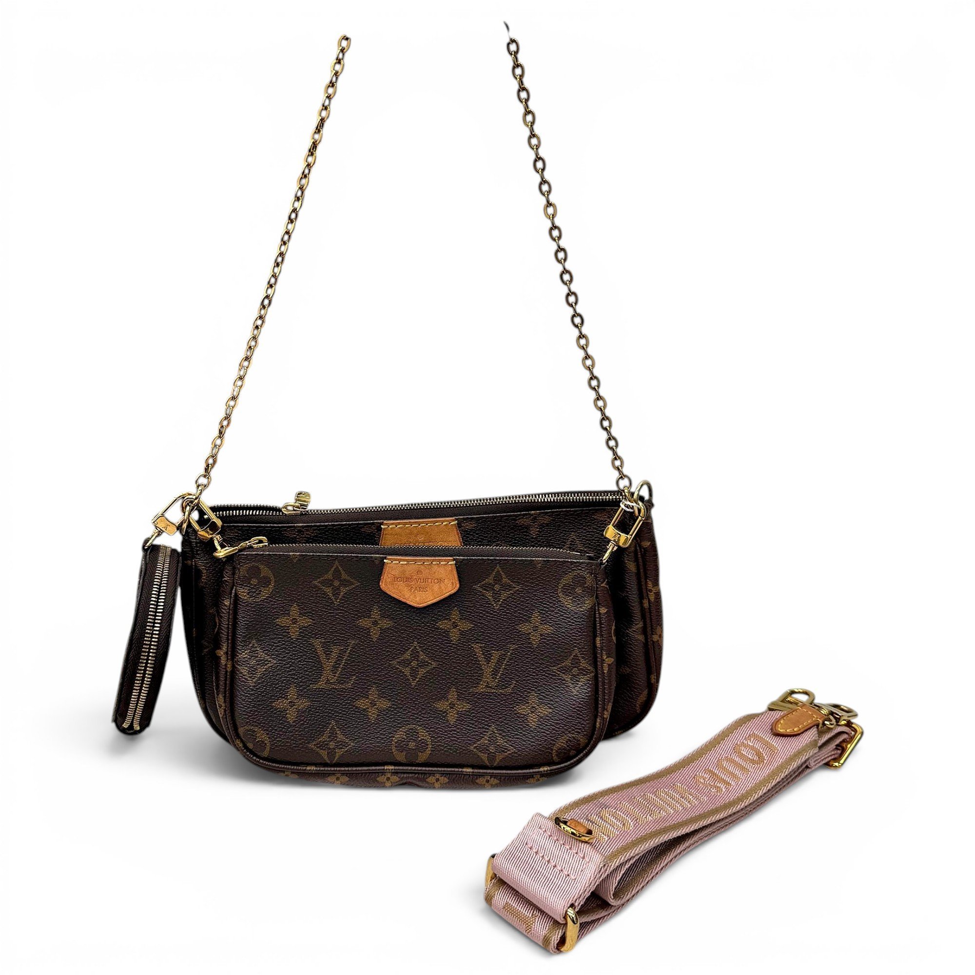 Multi Pochette Accessoires leather handbag