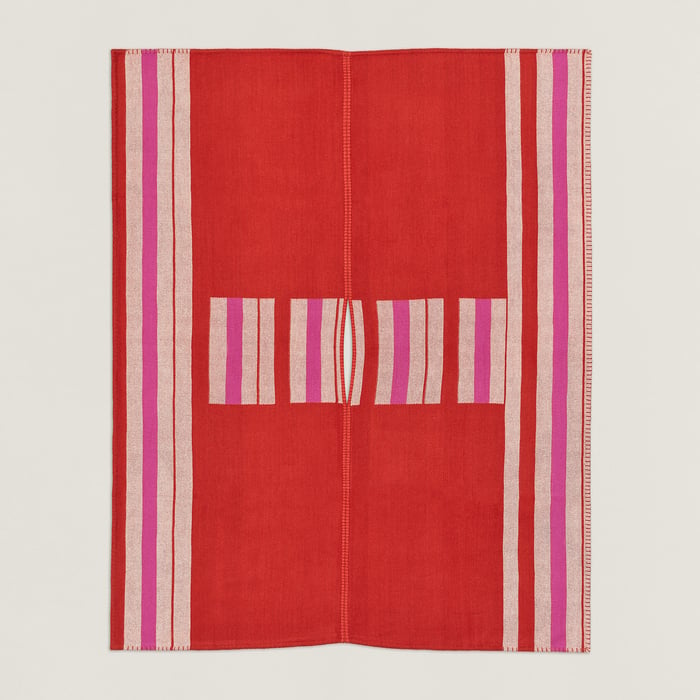 H Bayadere Poncho Blanket