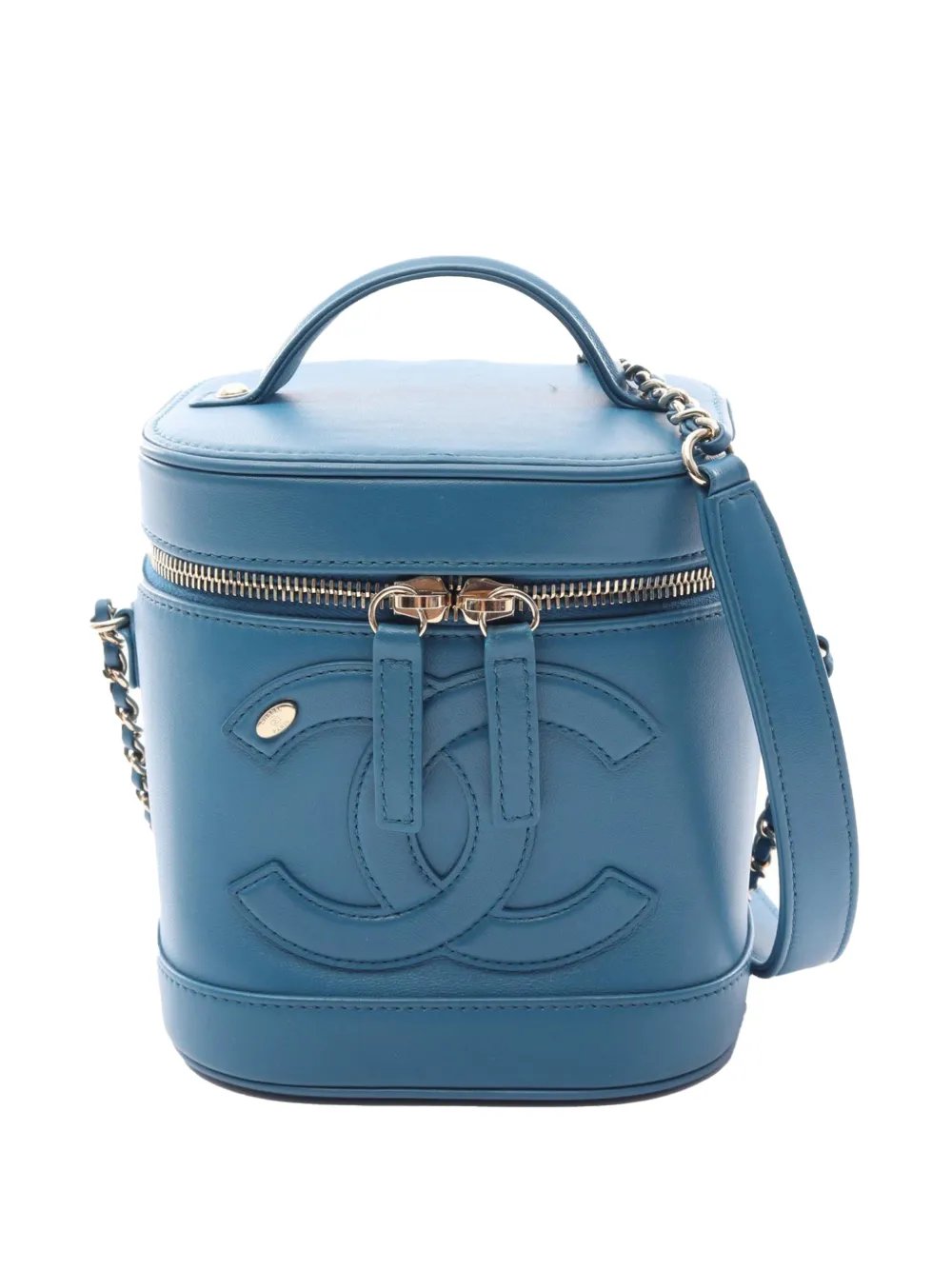 2019 Lambskin CC Mania Case vanity bag