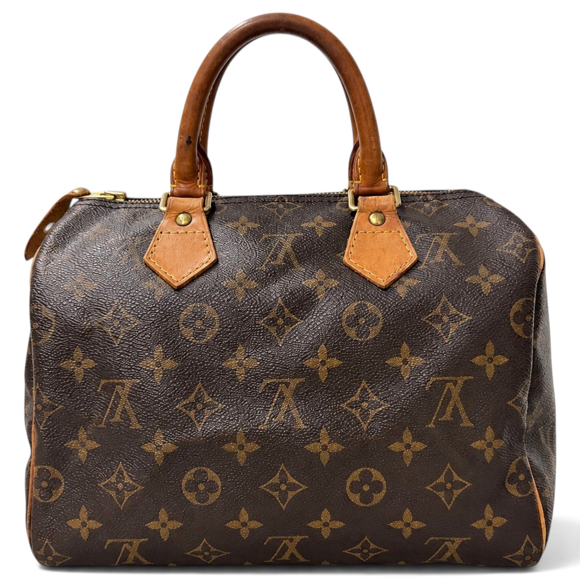 Speedy leather bowling bag