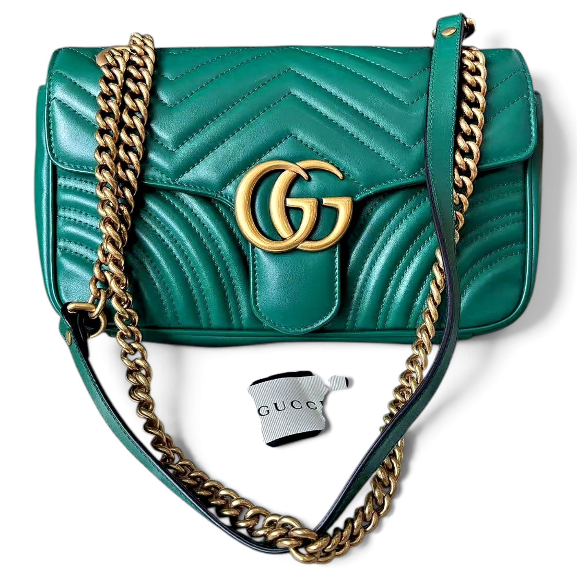 GG Marmont Flap leather handbag