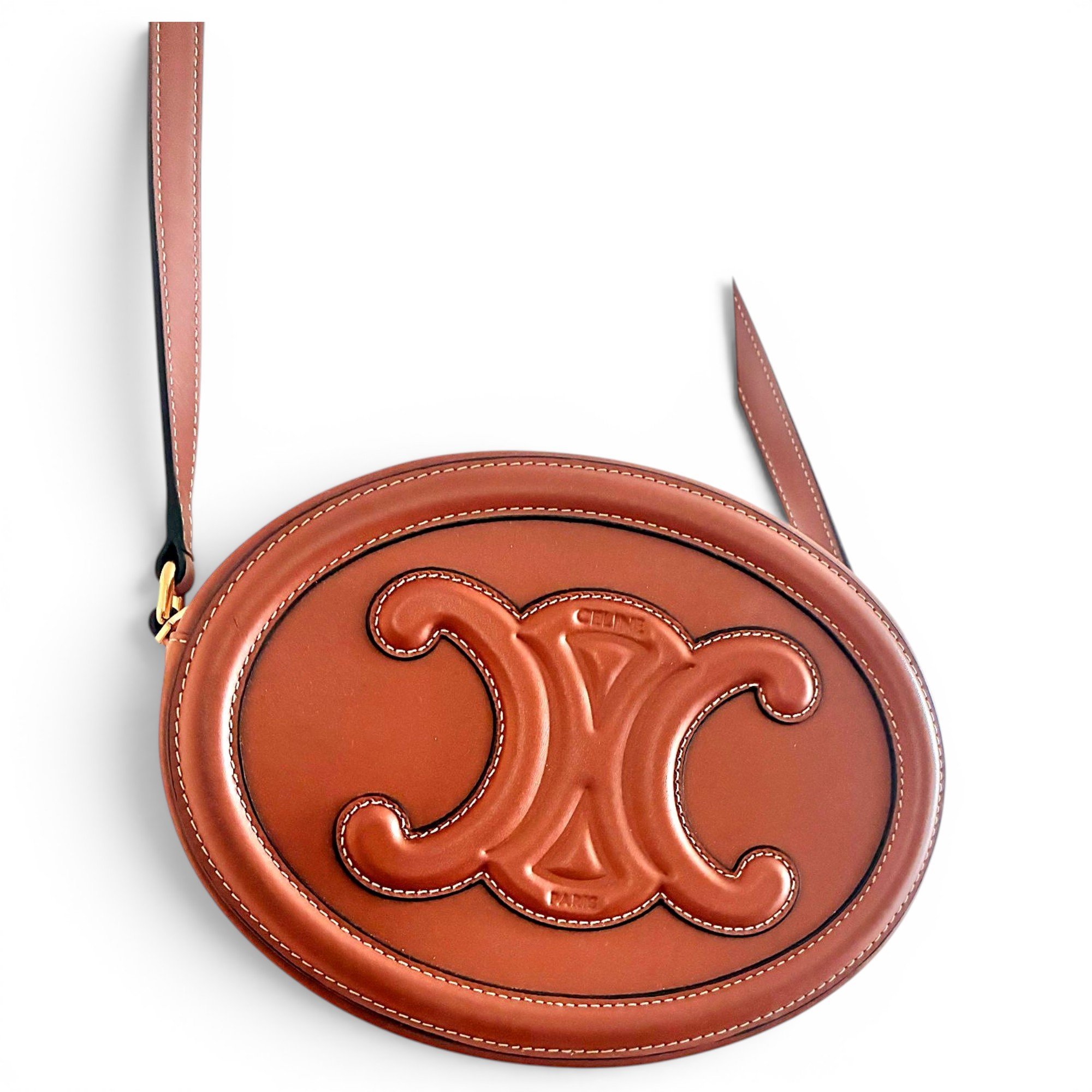 Leather crossbody bag