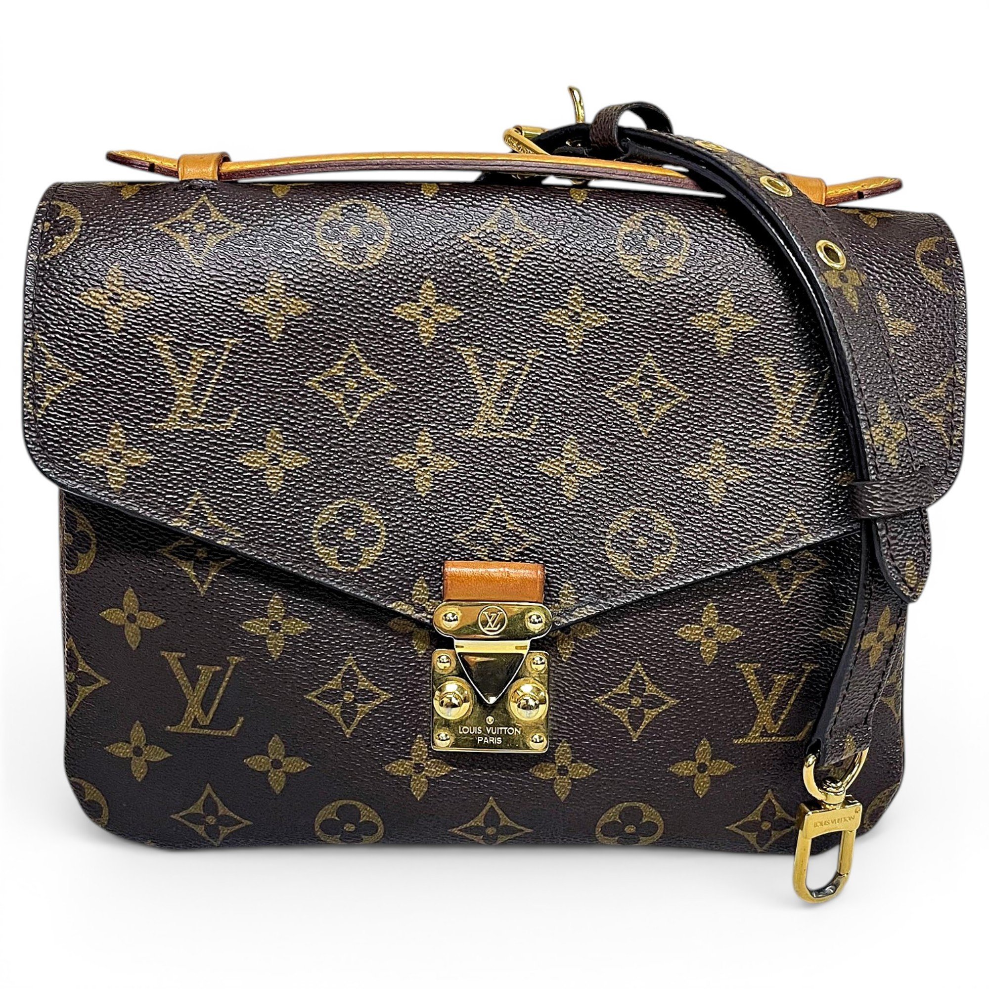 Metis leather handbag