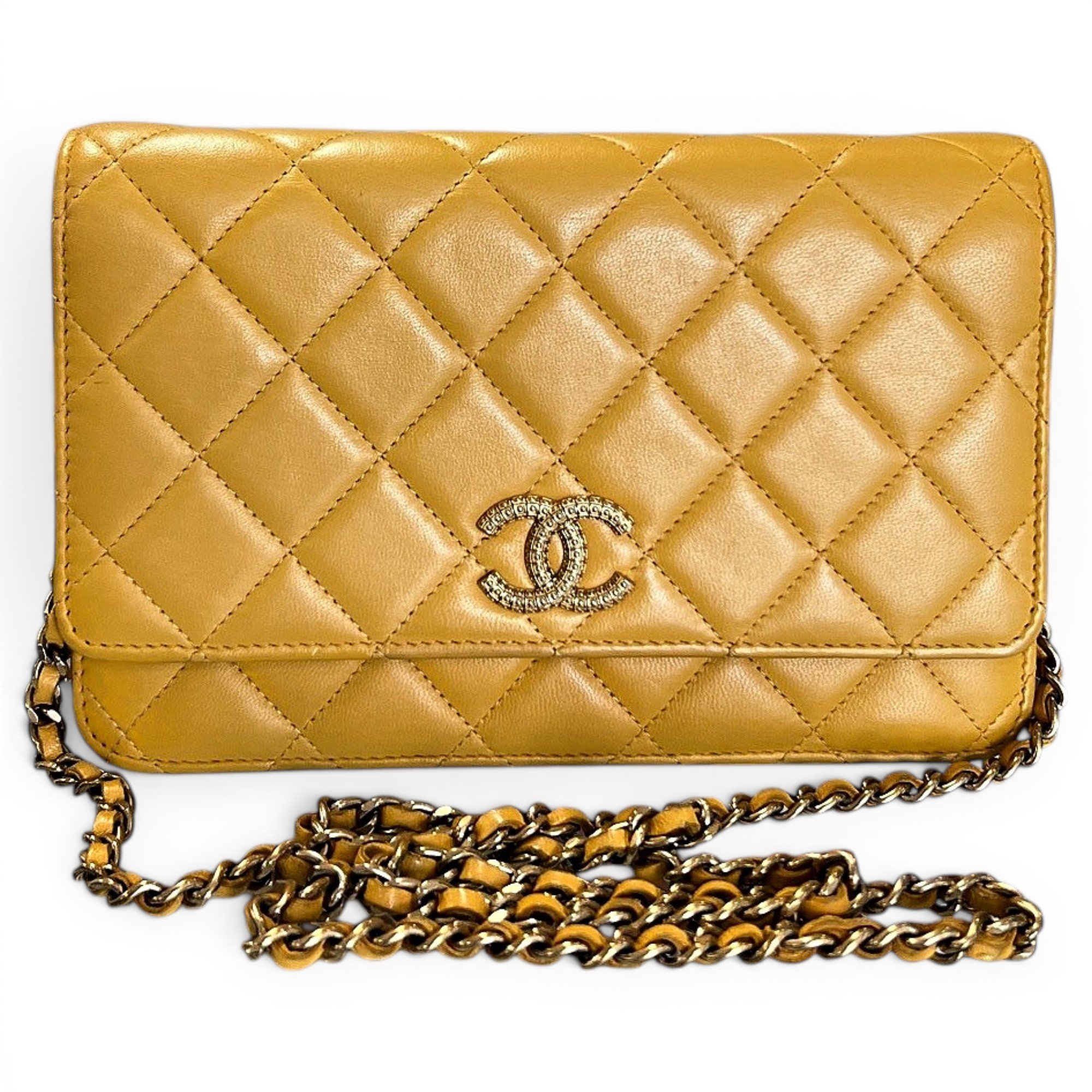 Wallet On Chain Timeless/Classique leather handbag
