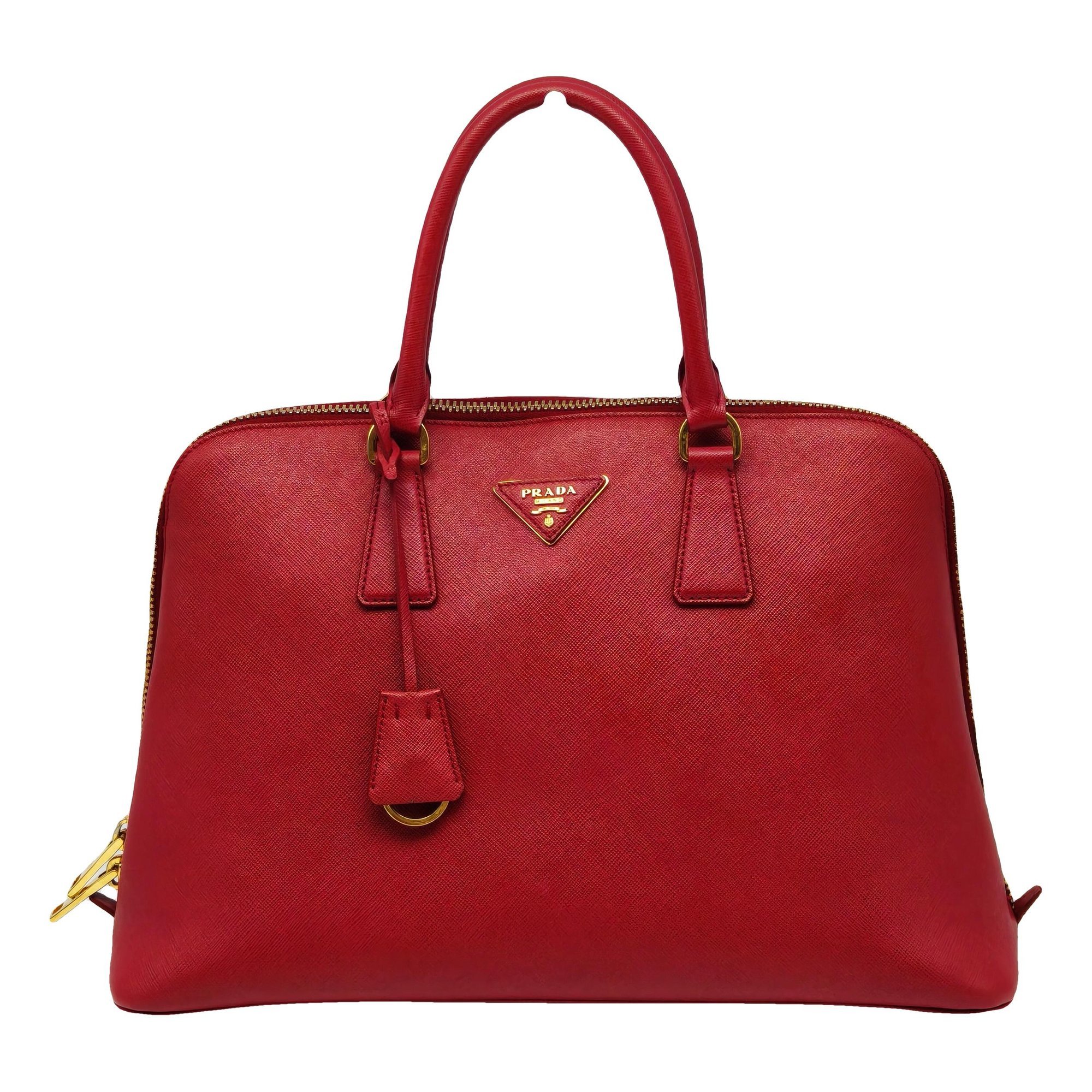 Promenade leather handbag