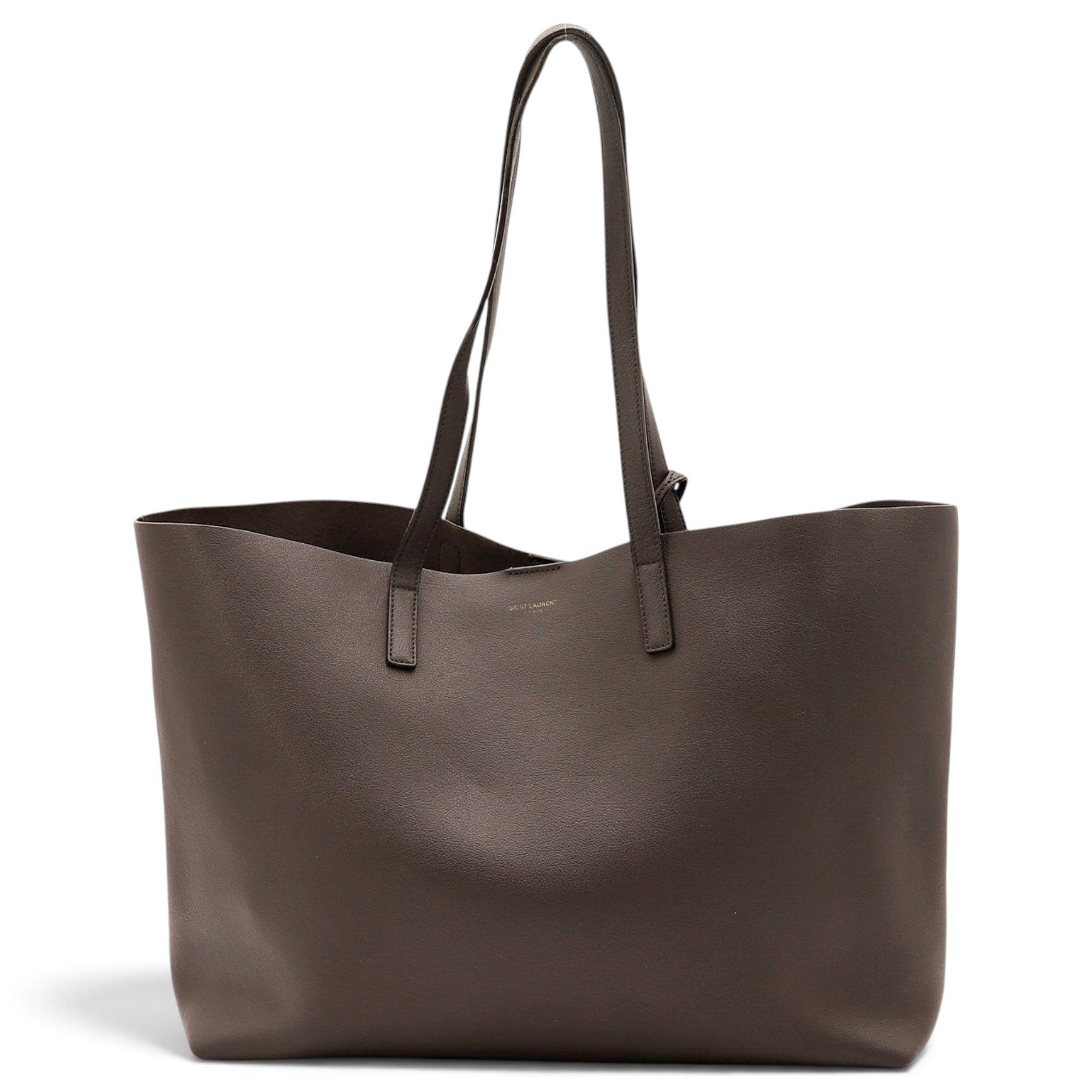 Shopping leather handbag