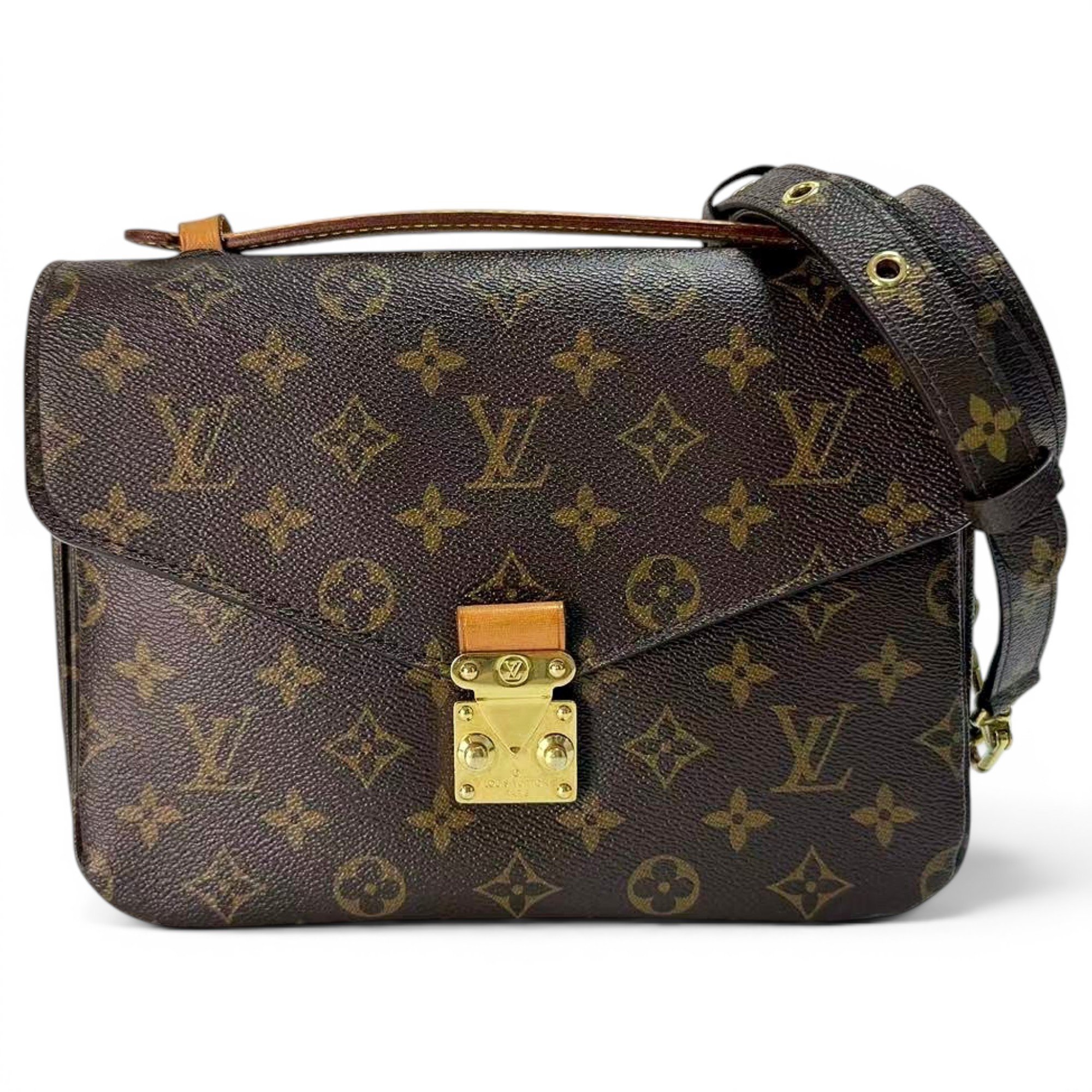 Metis leather crossbody bag
