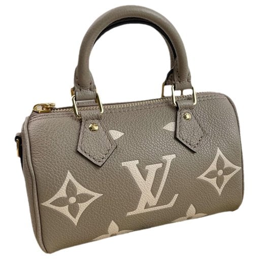 Louis Vuitton Nano Speedy / Mini HL leather handbag