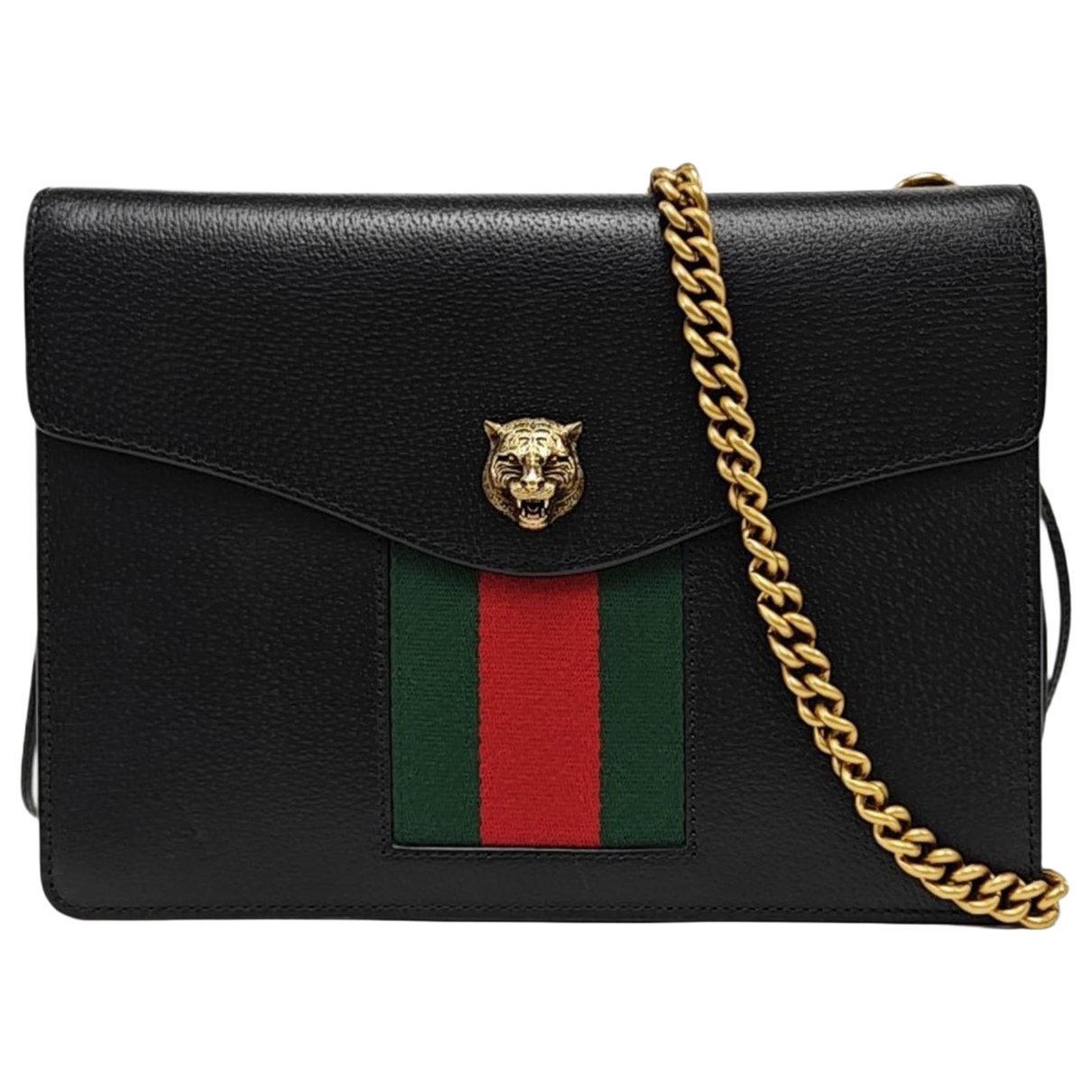 Animalier leather crossbody bag