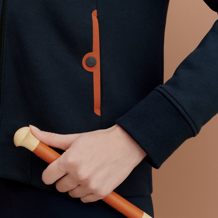 Navy Hermès Fit Sweatshirt
