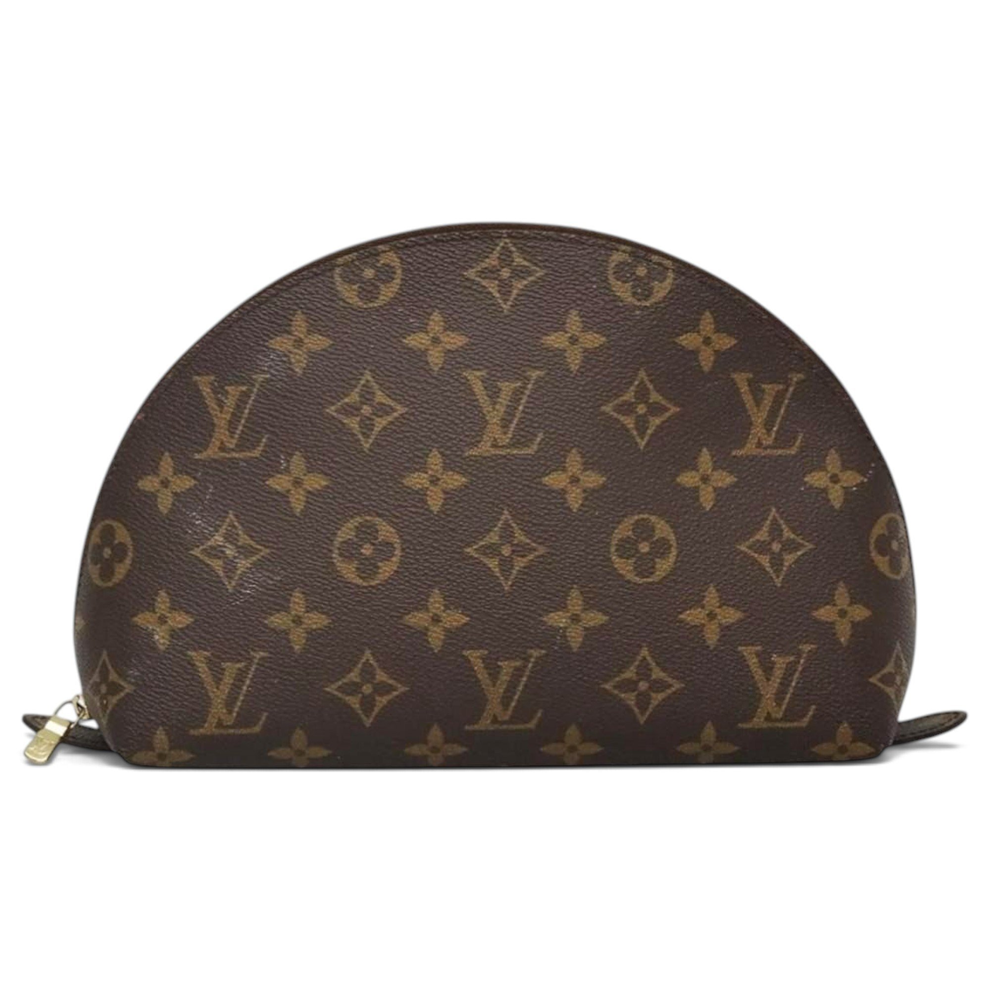Leather vanity case