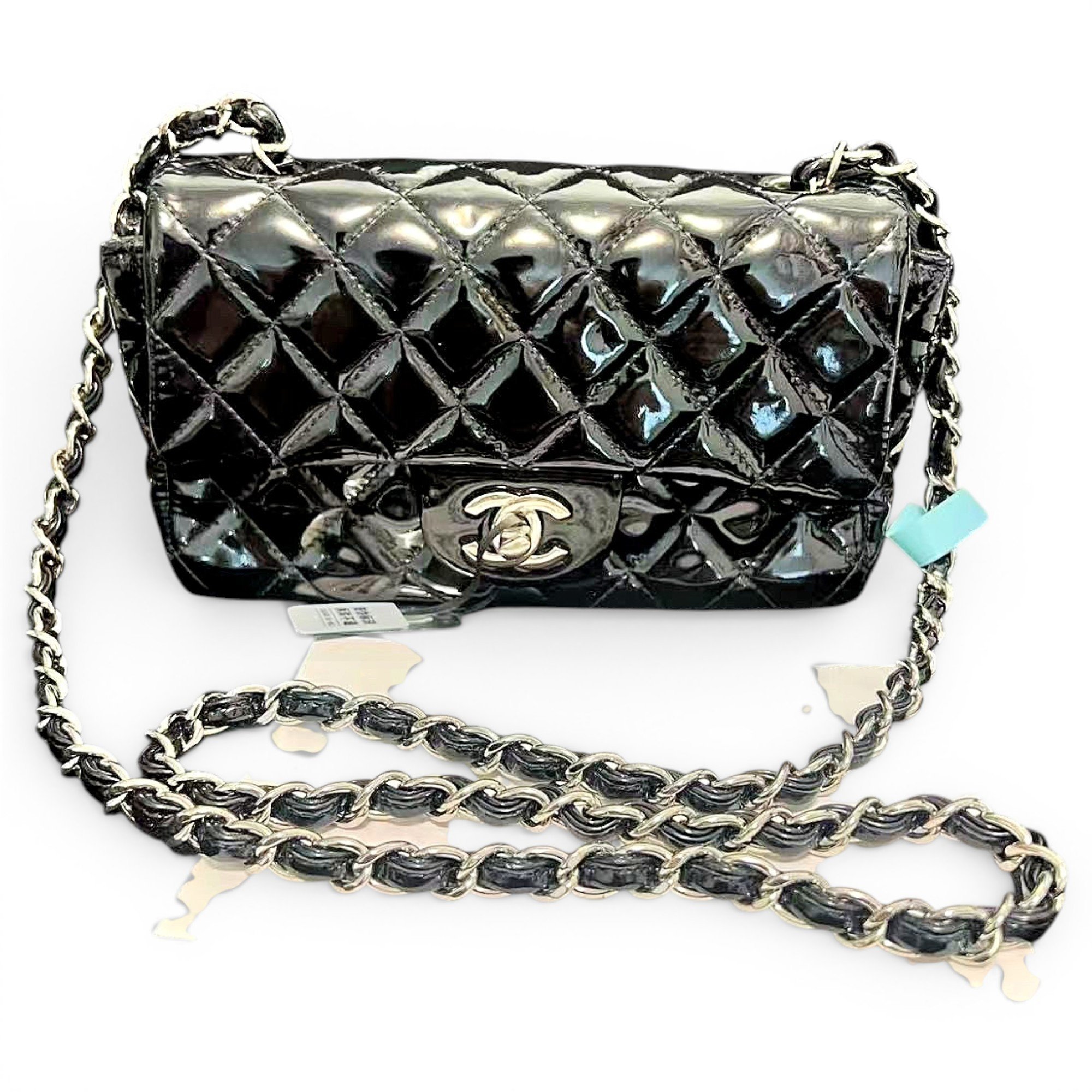 Timeless/Classique patent leather handbag