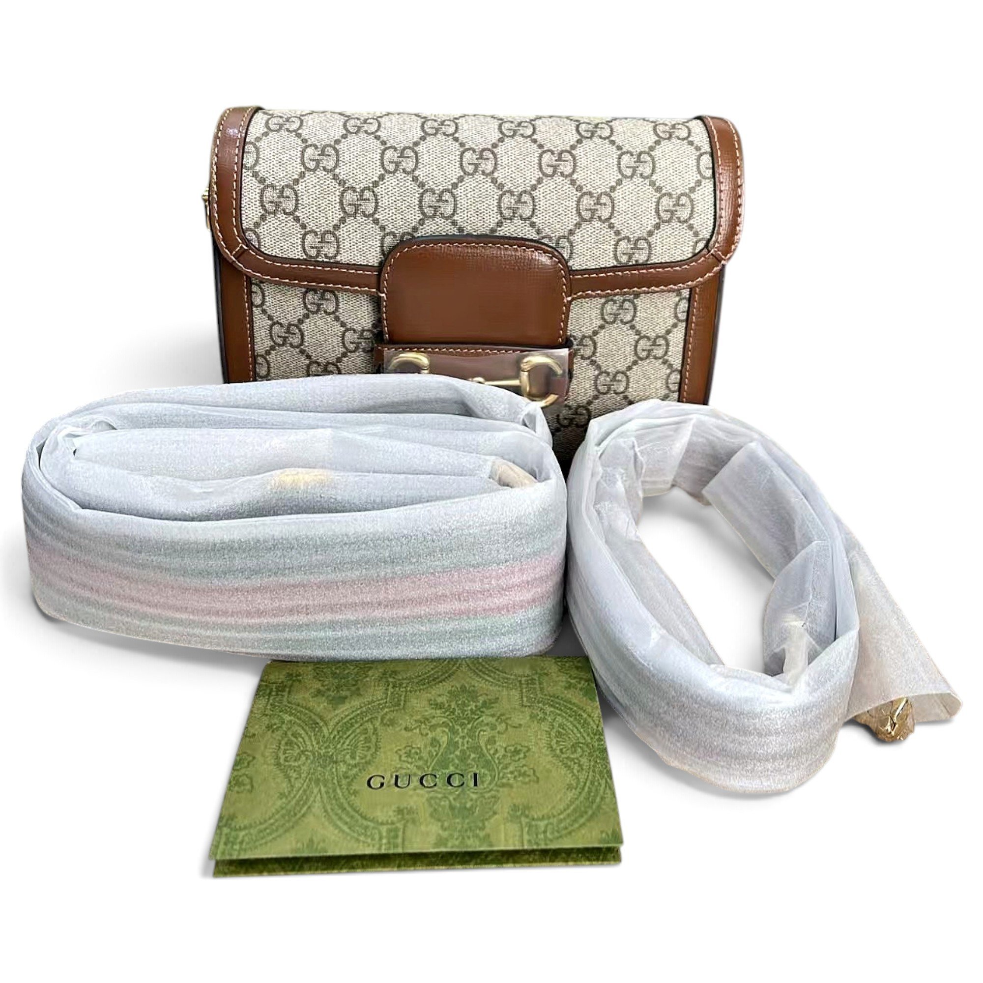 Horsebit 1955 Flap cloth handbag