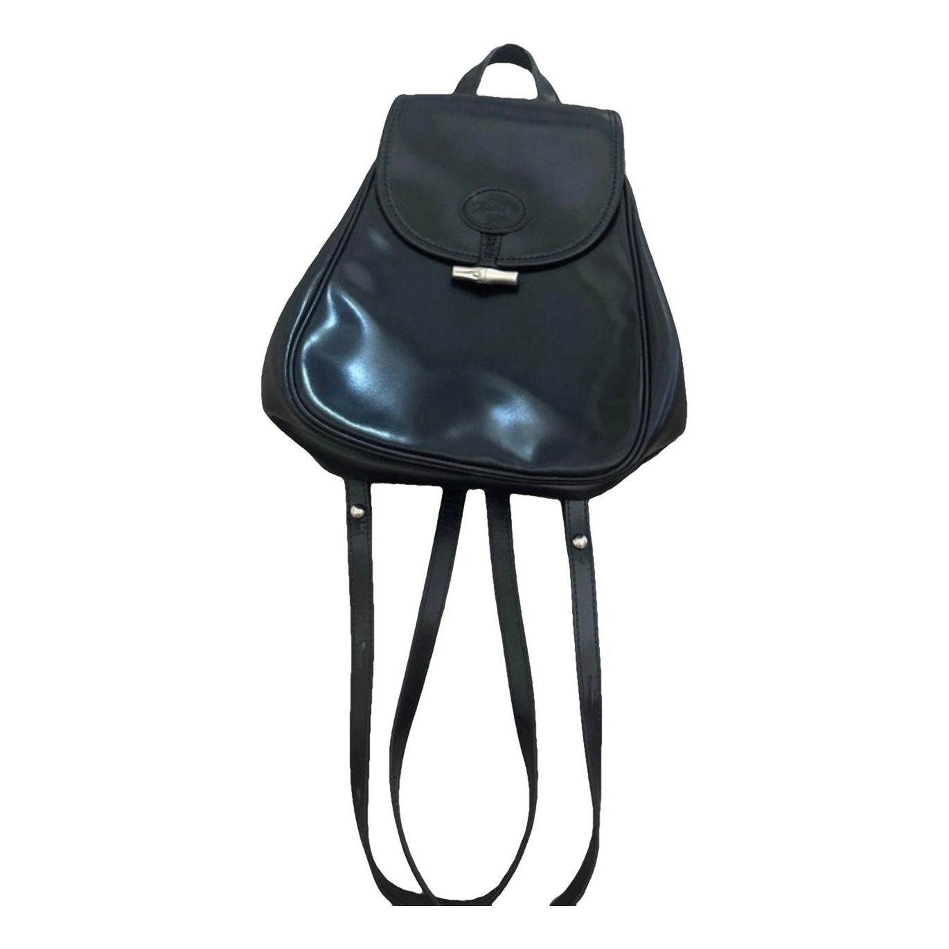 Leather backpack