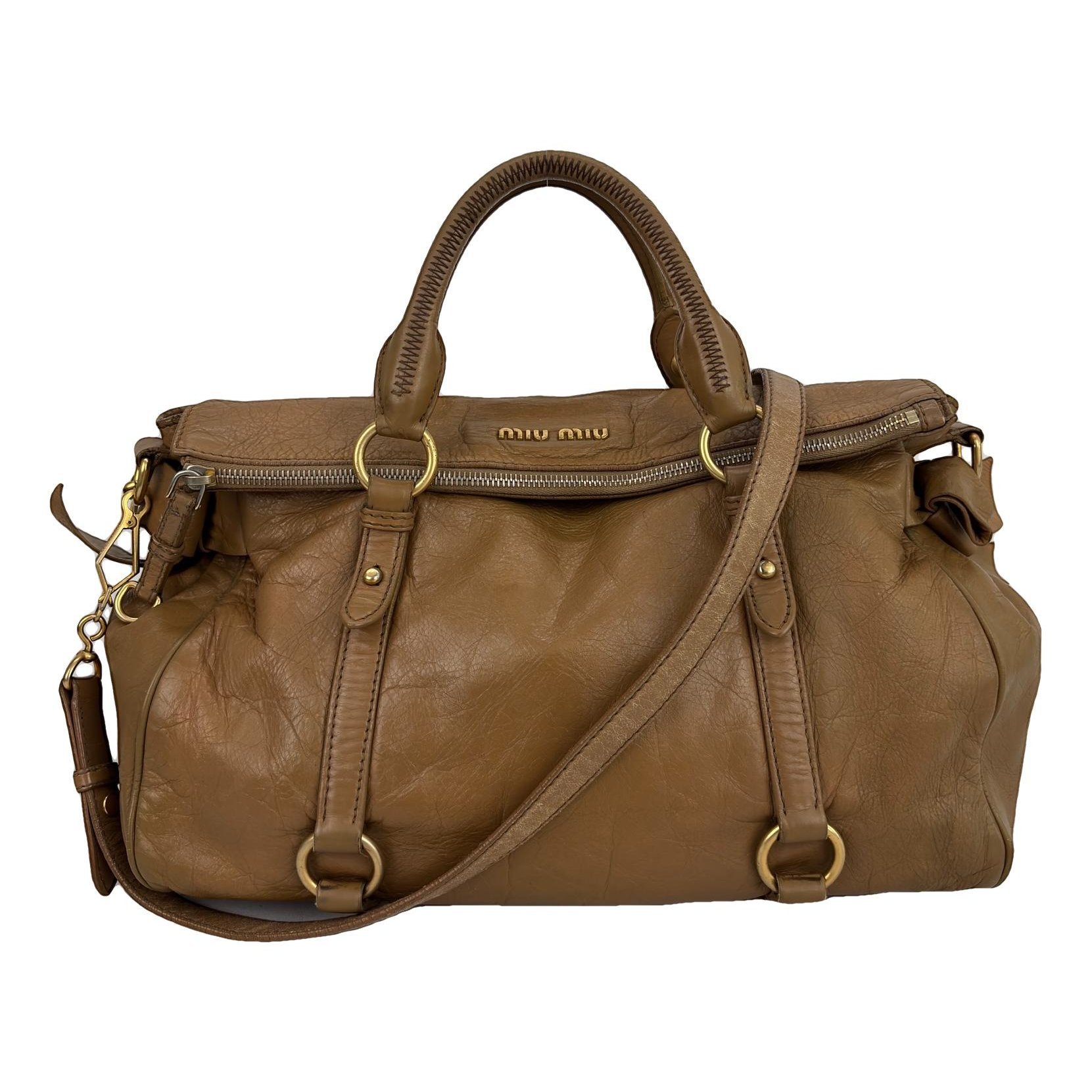 Vitello leather handbag