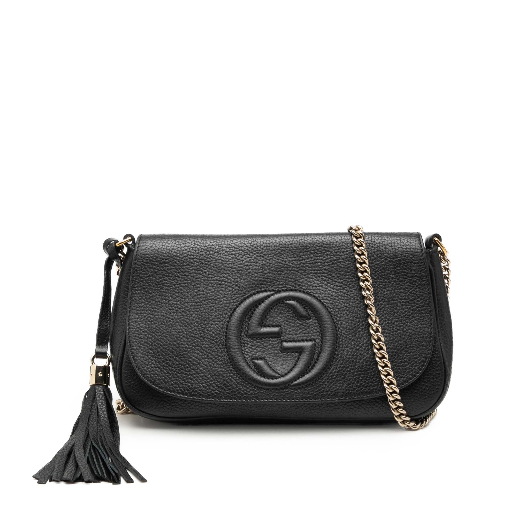 Soho Chain pony-style calfskin bag
