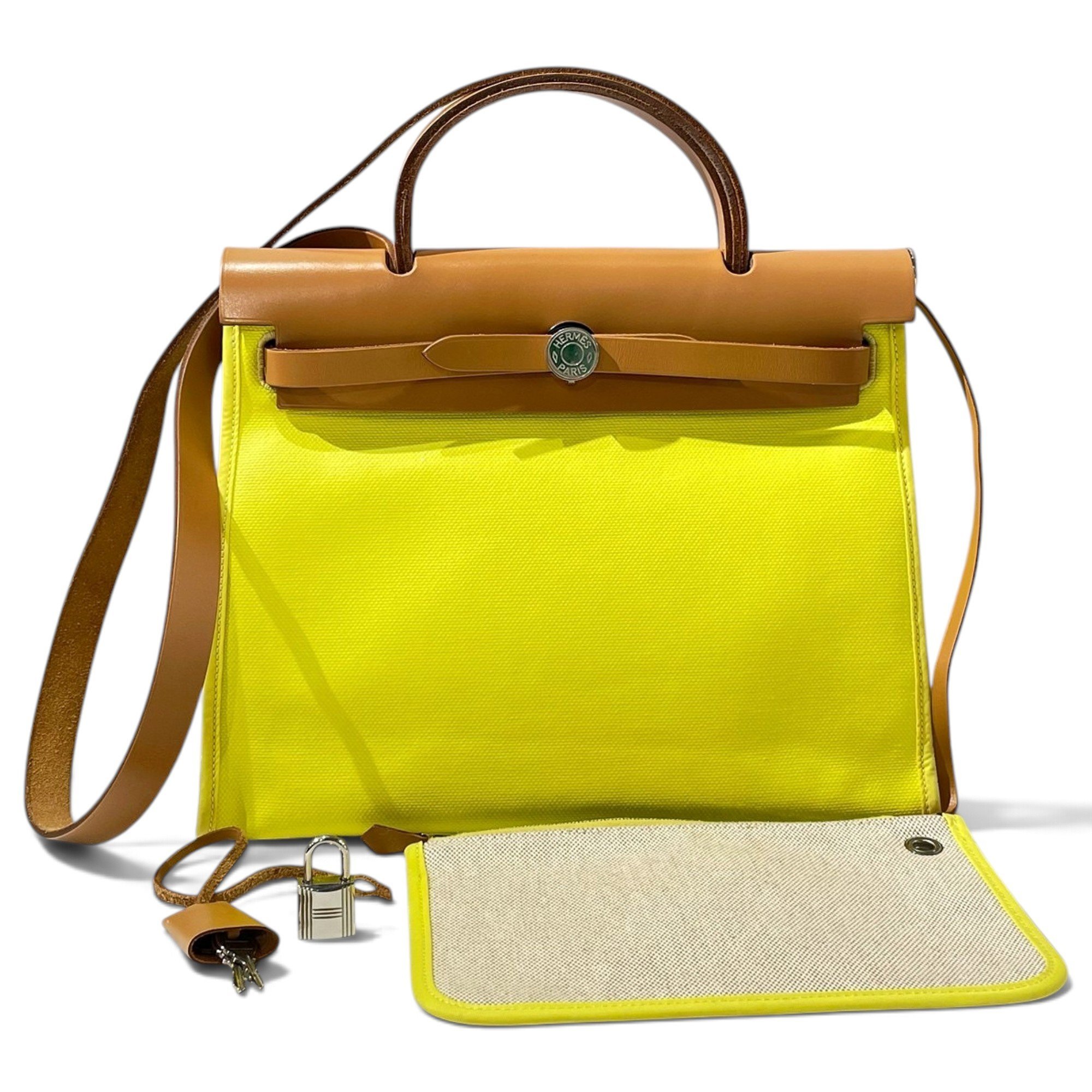 Herbag leather handbag
