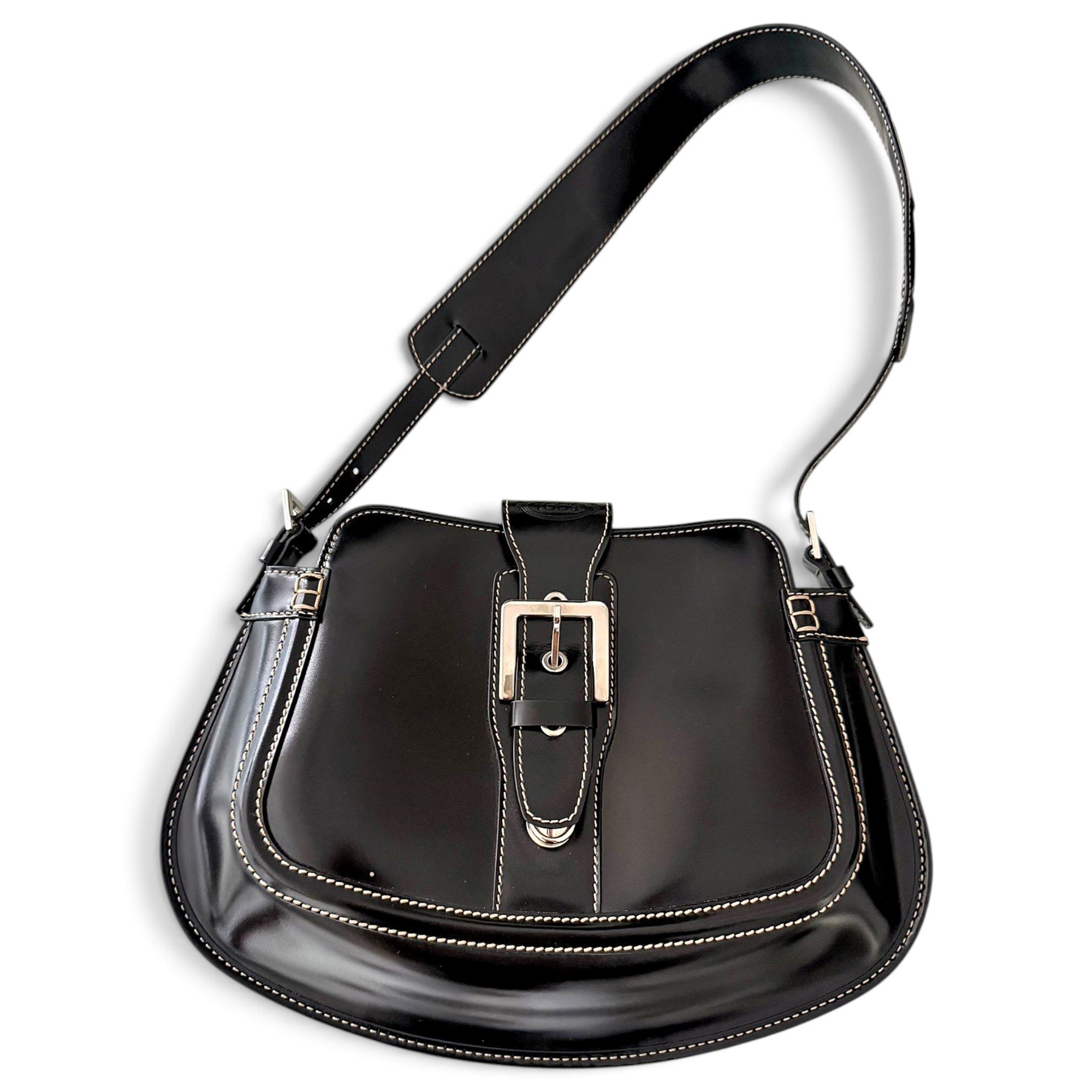 Leather handbag