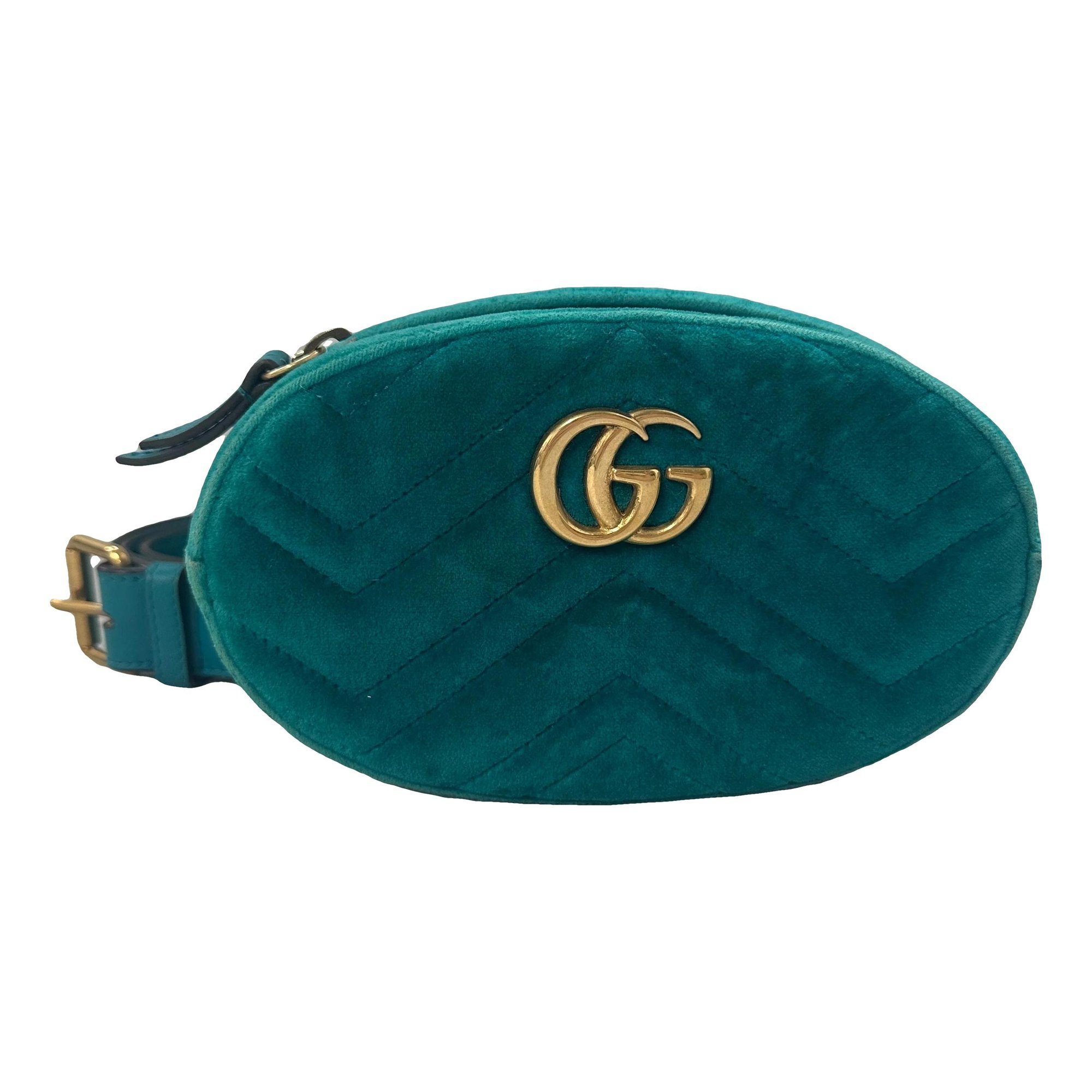 GG Marmont velvet mini bag