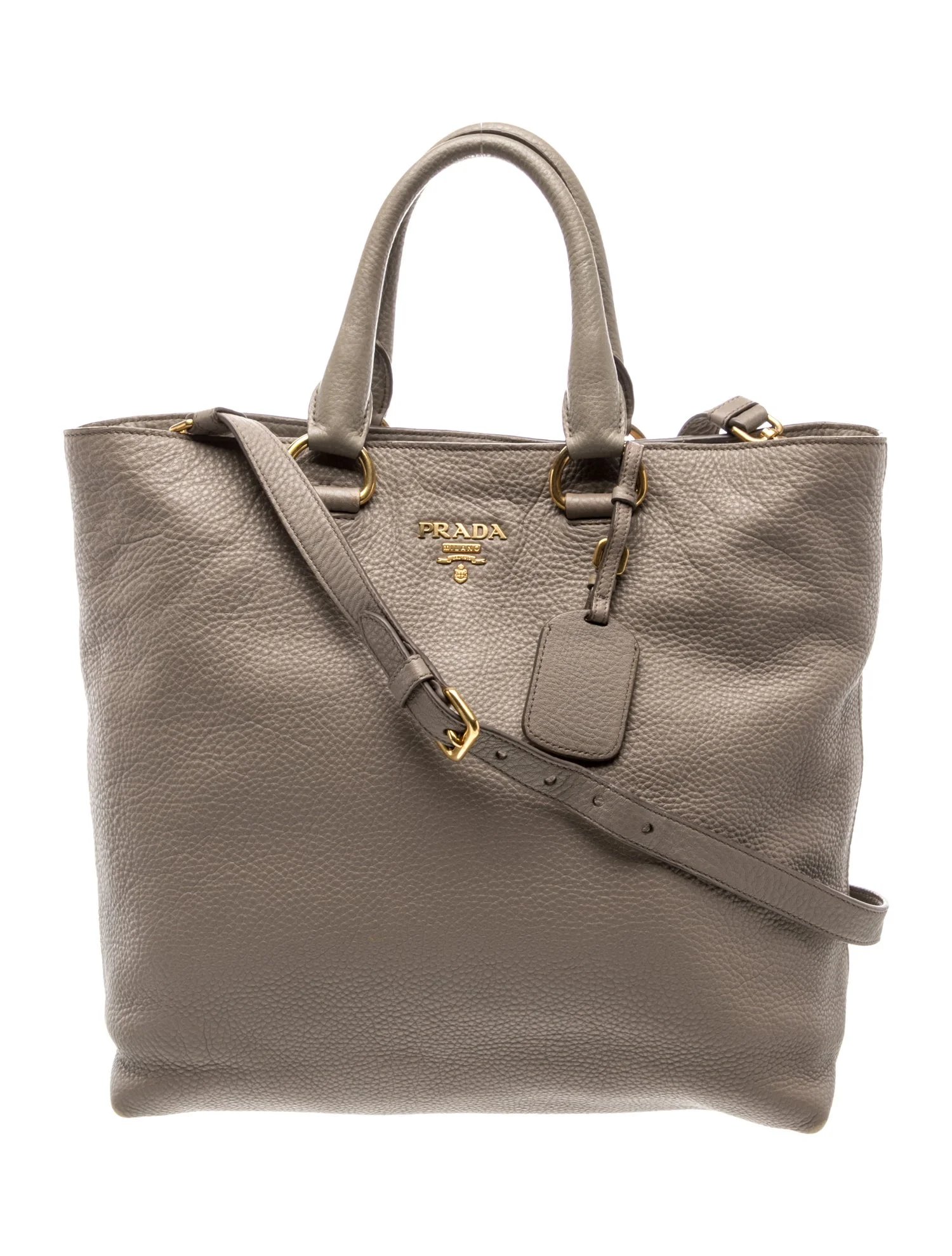 Vitello Daino Leather Top Handle Bag