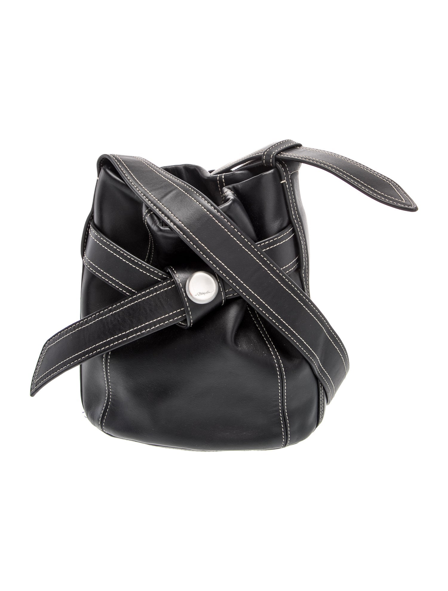 Leather Bucket Bag