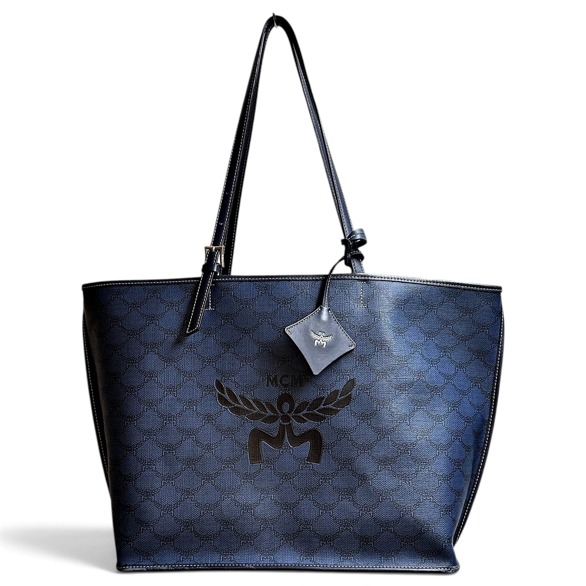 Leather tote