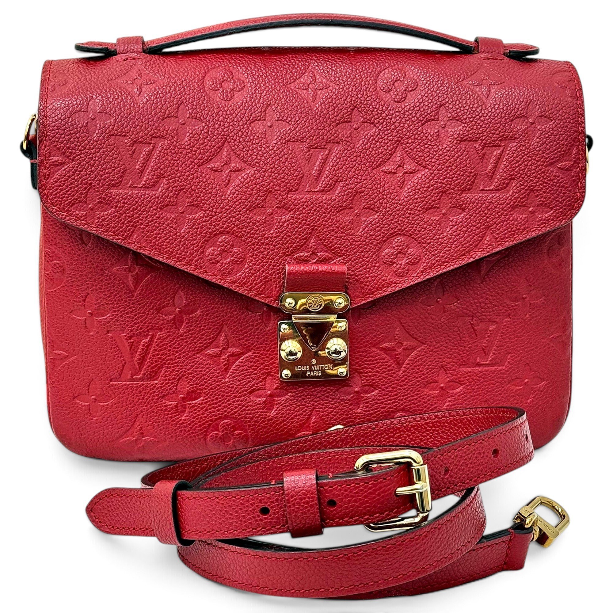 Metis leather handbag