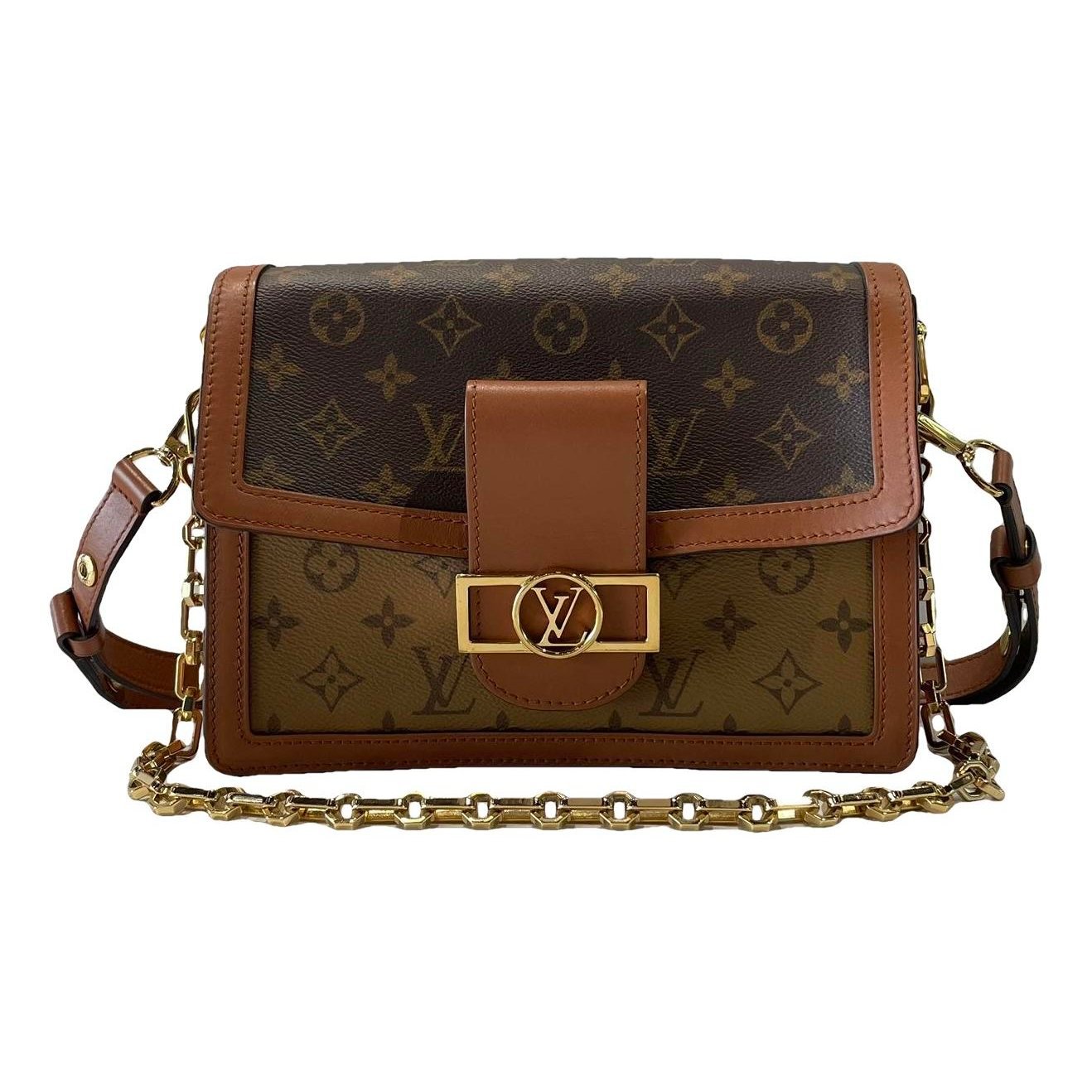 Louis Vuitton Dauphine leather handbag