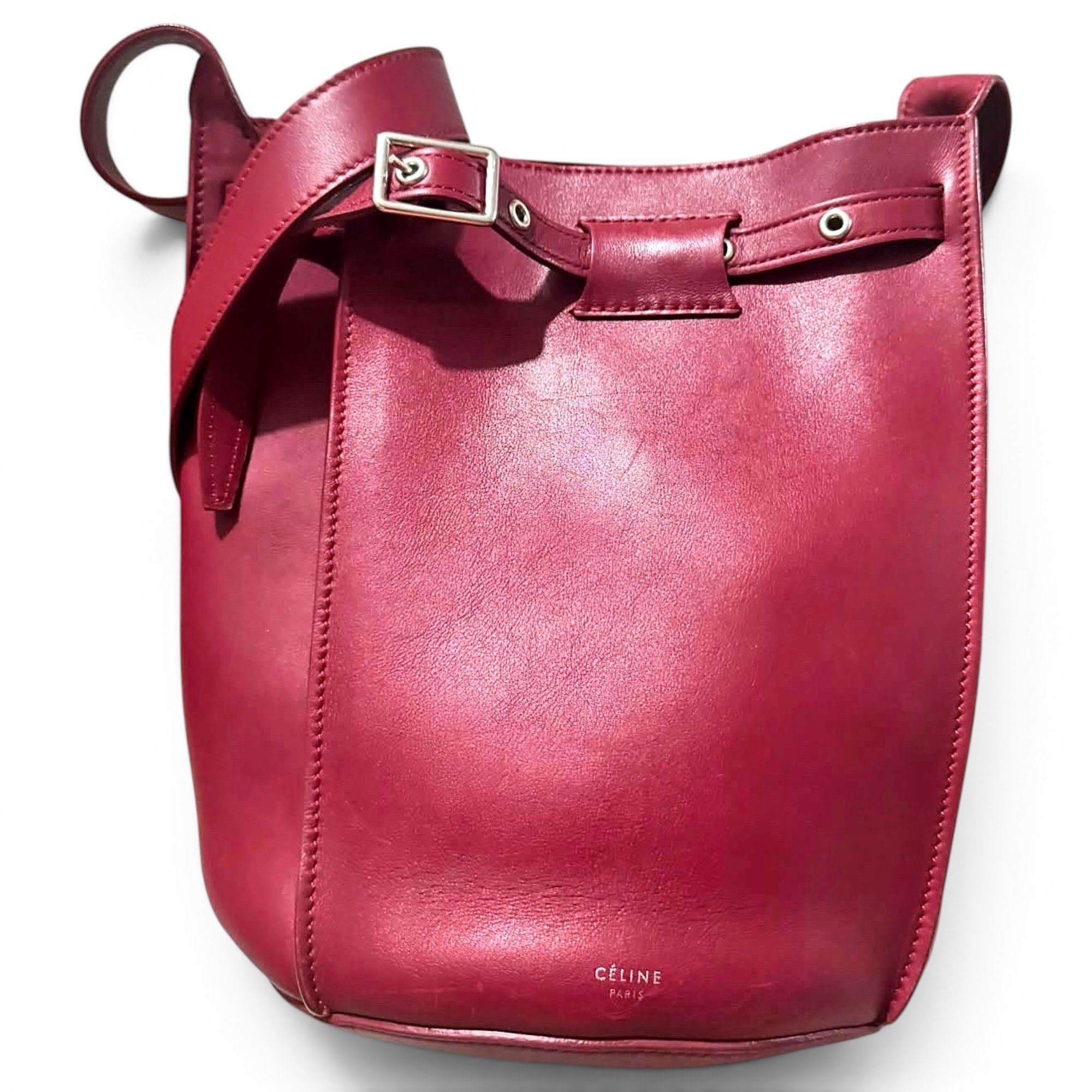 Big Bag leather handbag