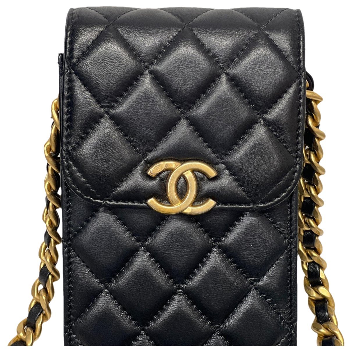 Leather mini bag