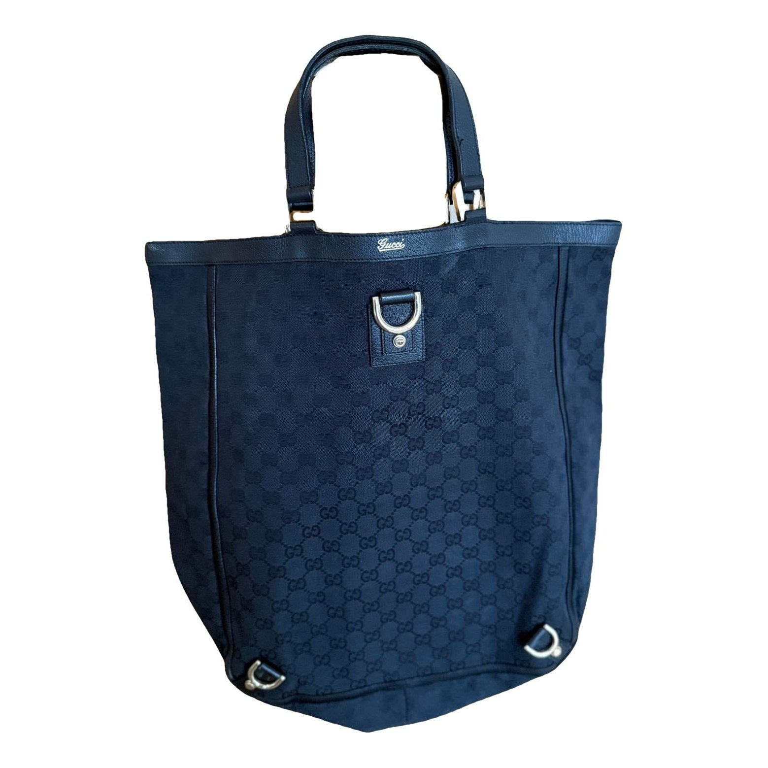 Leather tote