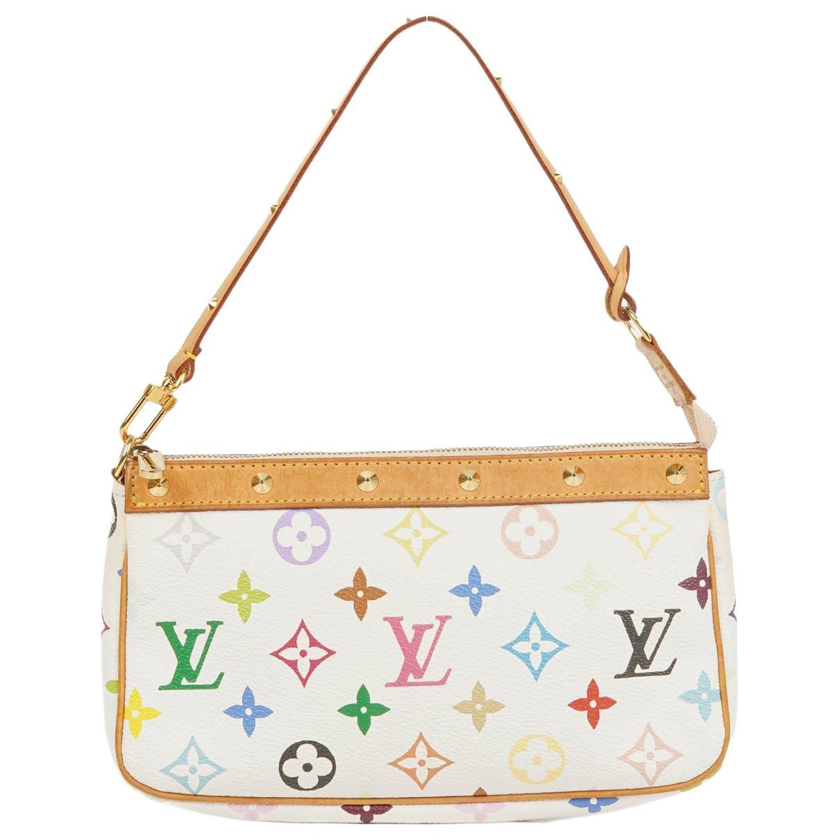 Louis Vuitton Pochette Accessoire cloth handbag