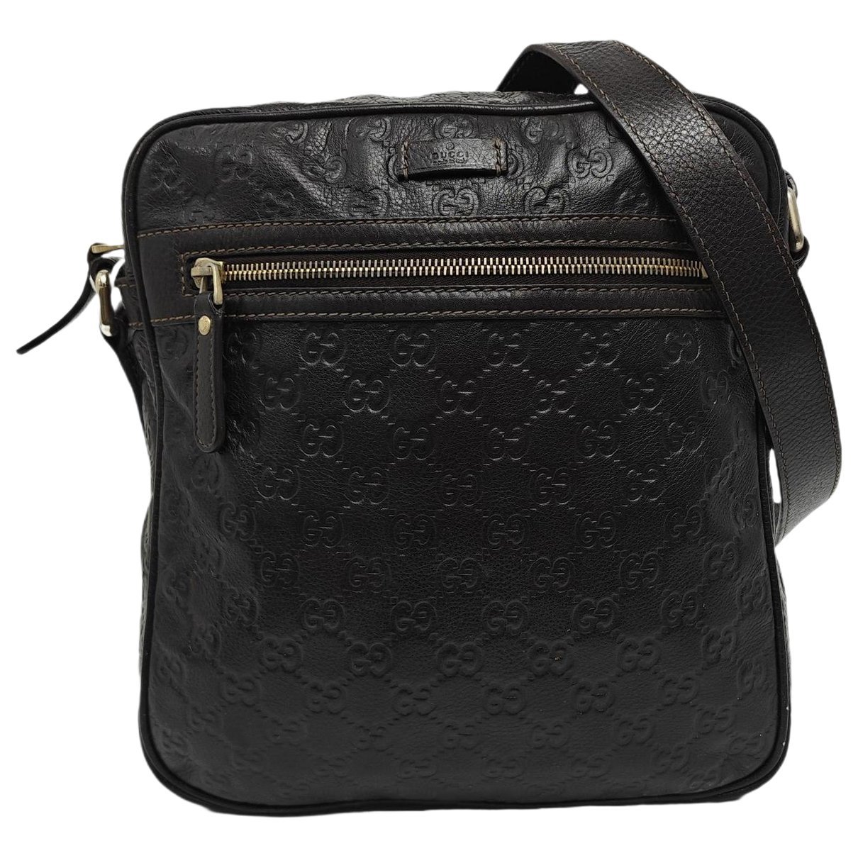 Leather crossbody bag