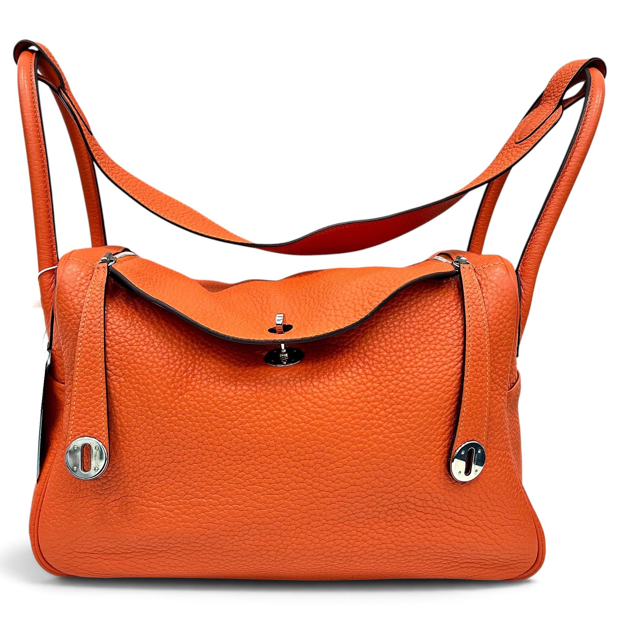 Lindy leather handbag