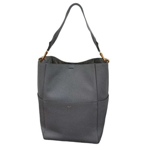 Seau Sangle leather handbag