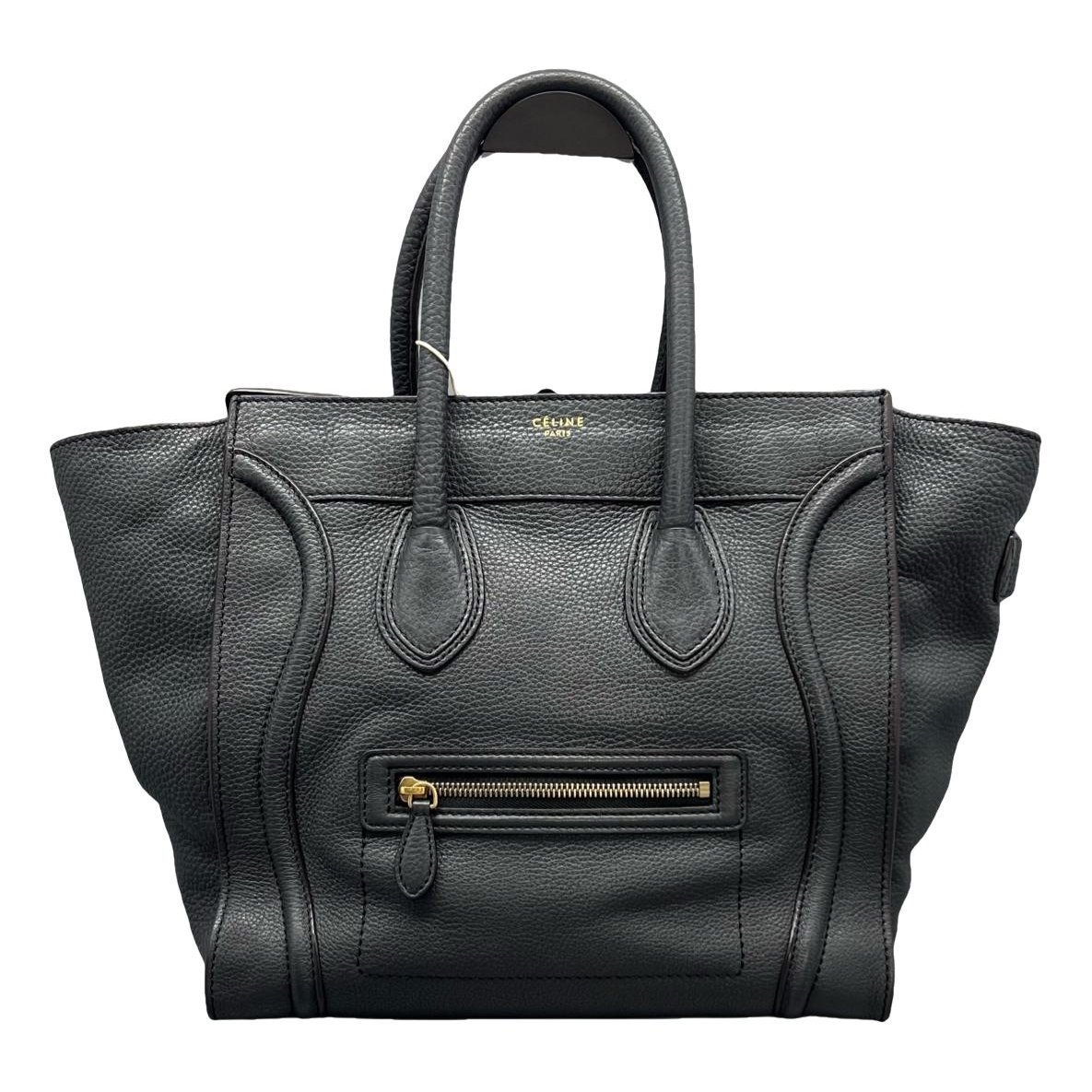 Luggage leather tote