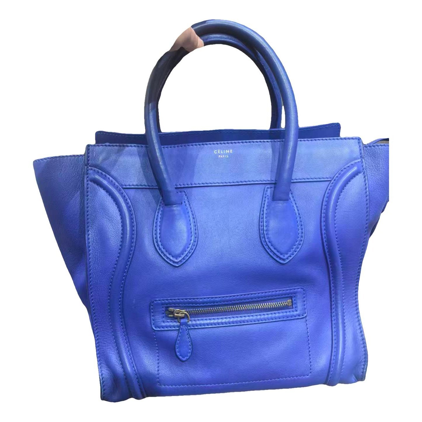 Luggage leather bag