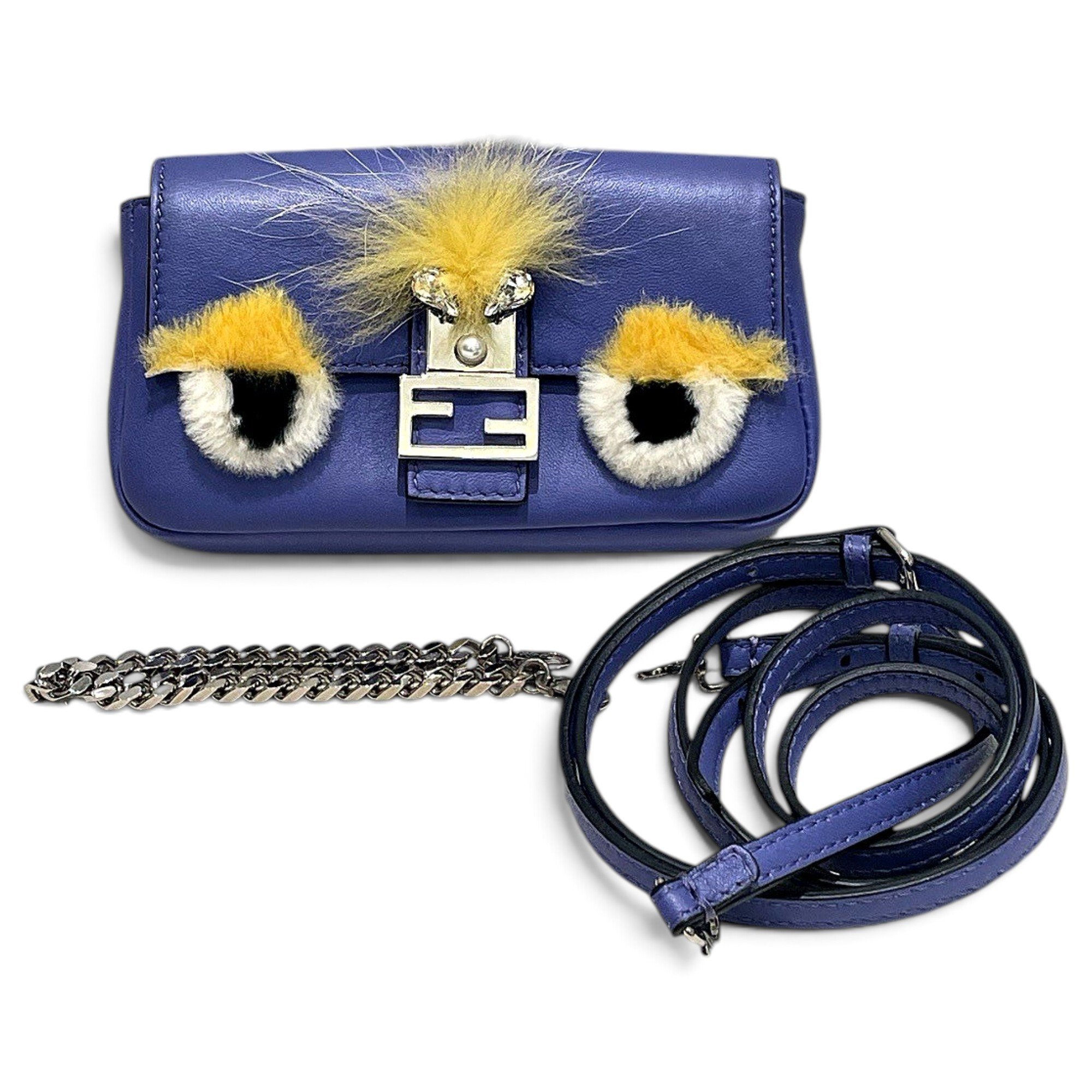 Baguette leather handbag