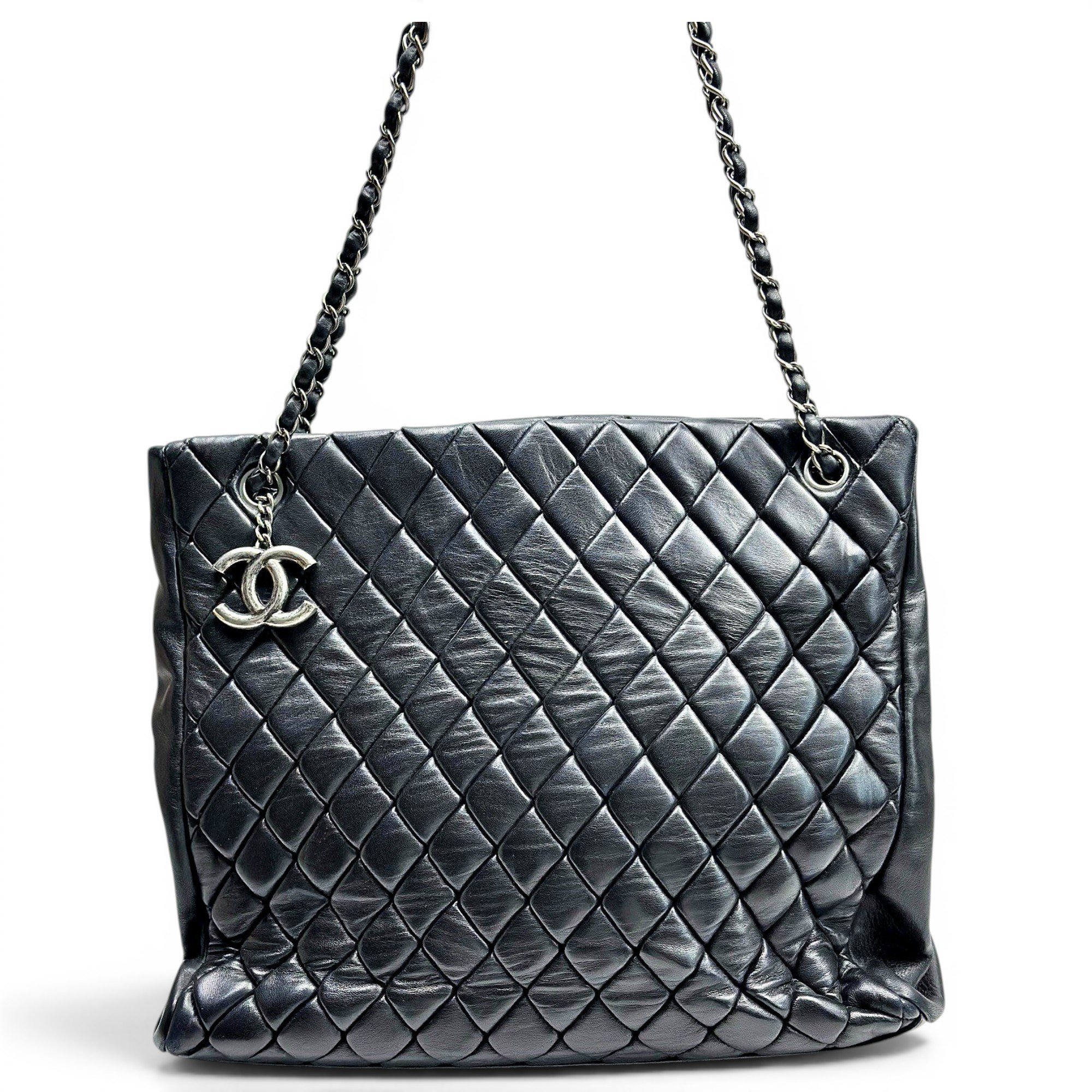 Grand shopping leather tote
