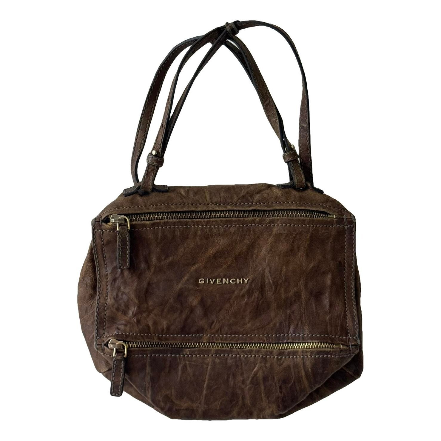 Pandora Box leather crossbody bag
