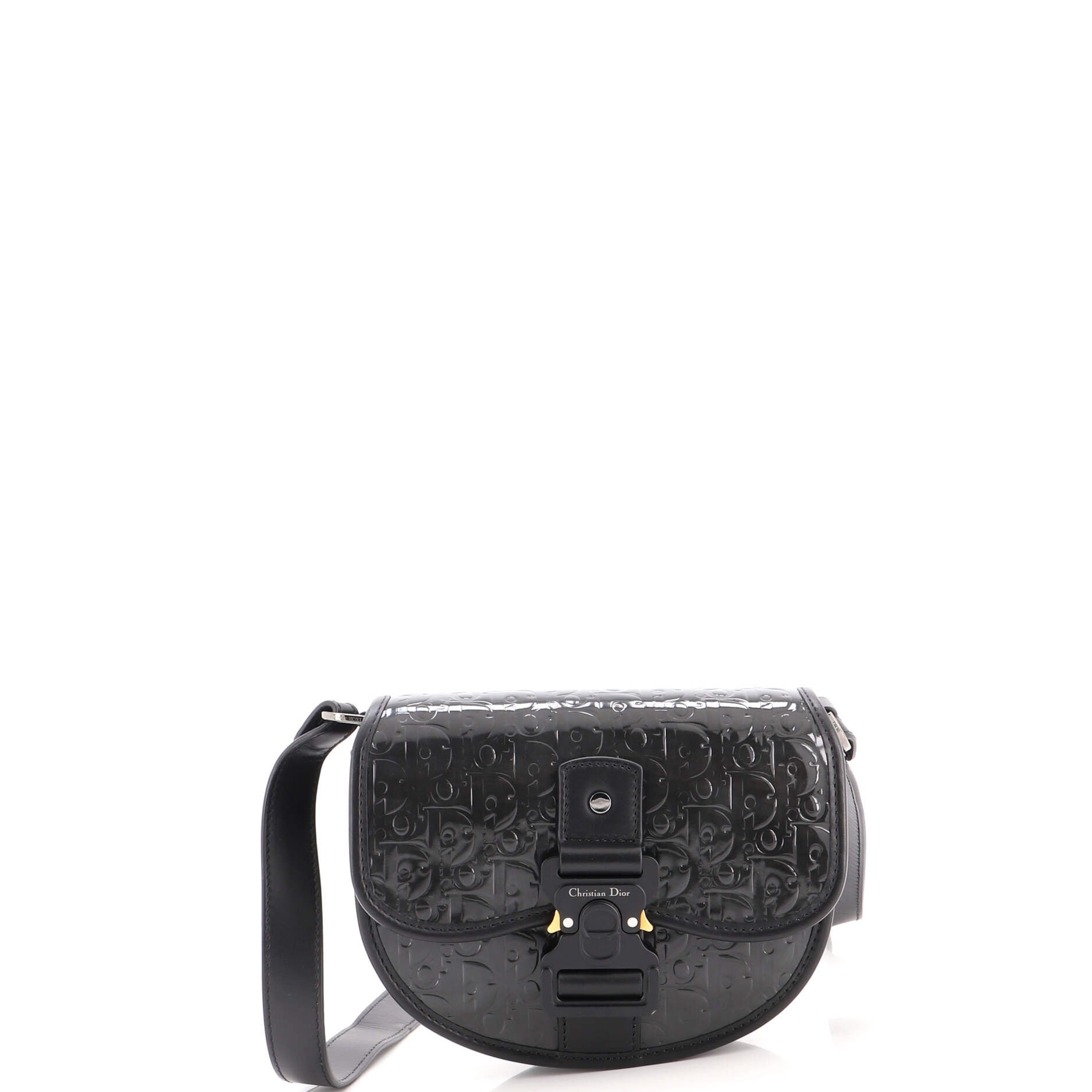 Gallop Flap Messenger Bag Oblique Patent Mini