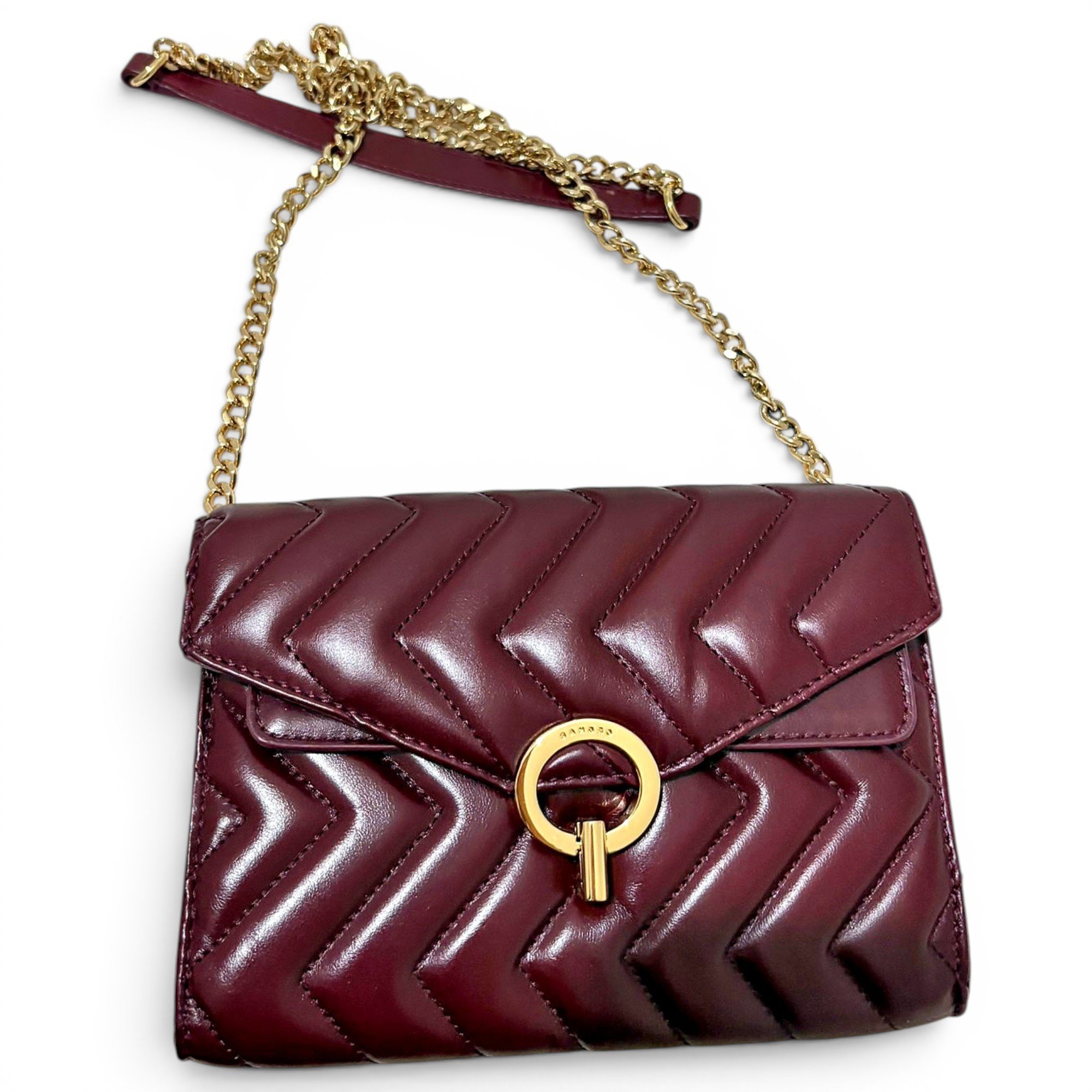 Sandro Yza leather handbag