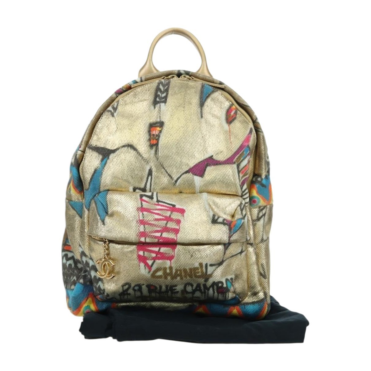 Leather backpack